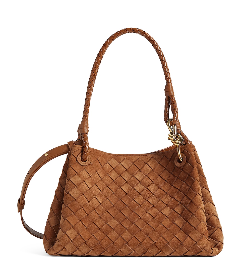 Leather Parachute Shoulder Bag