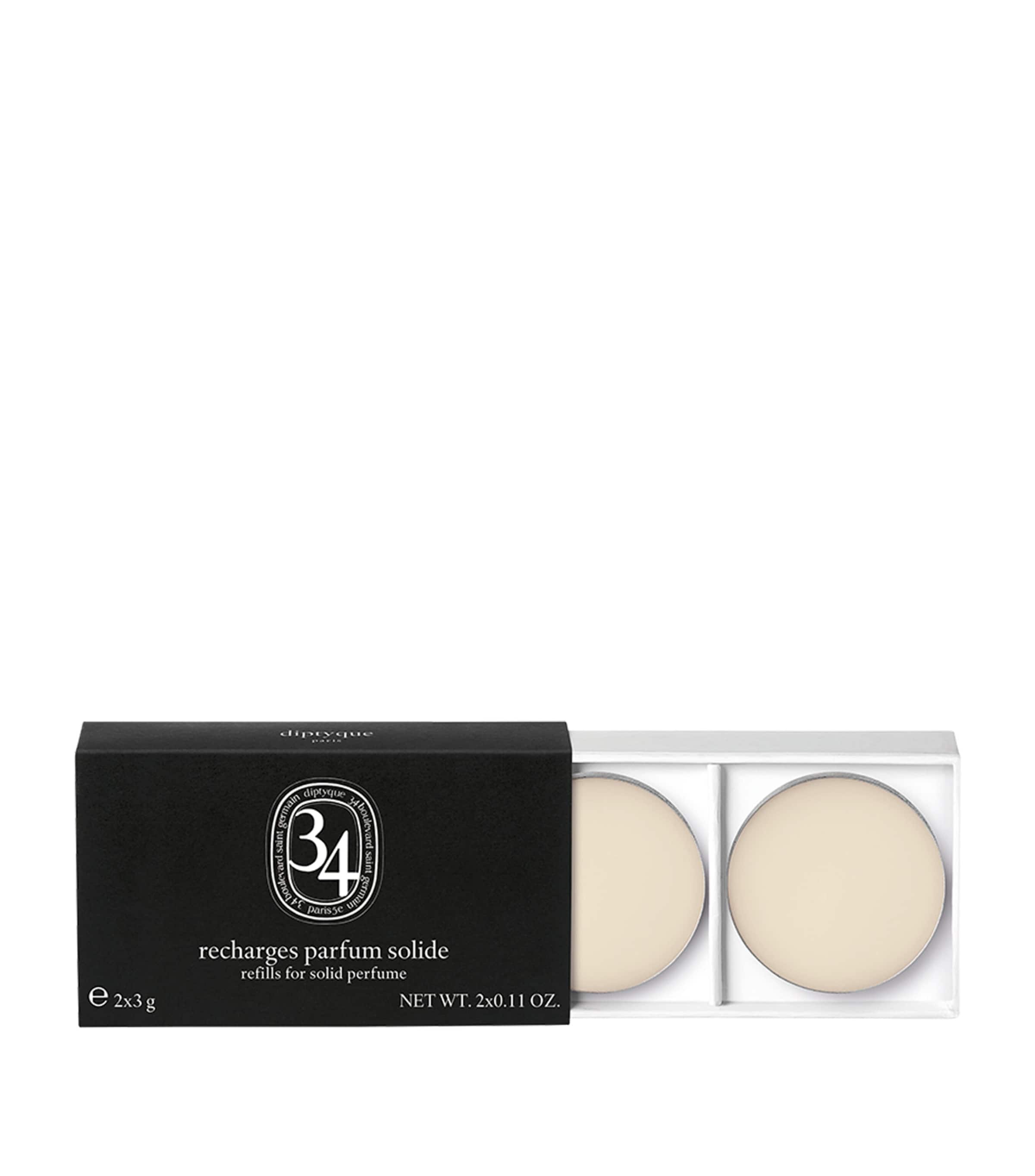 34 Boulevard Saint Germain Solid Perfume Refills (2 x 3g)