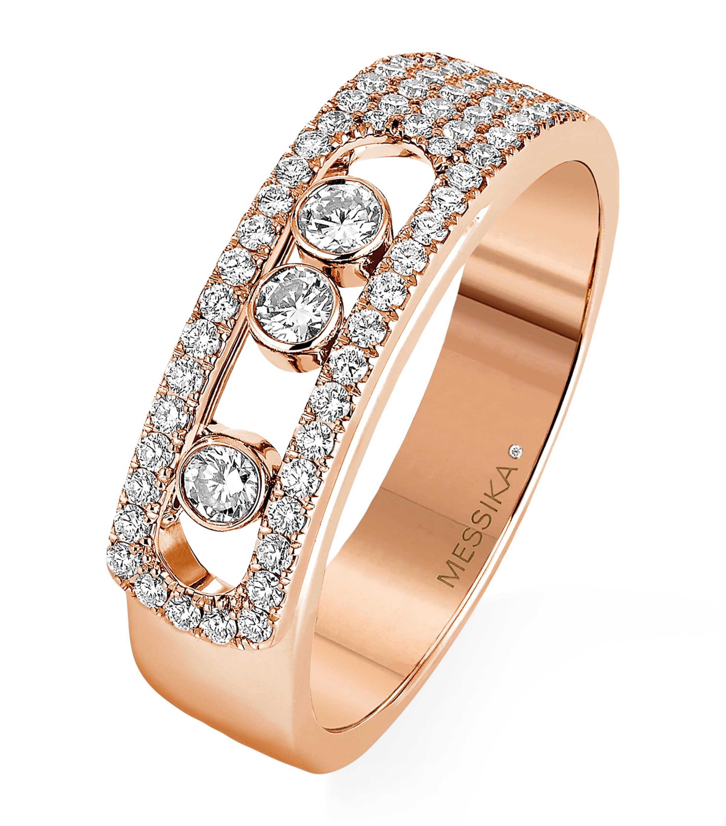 Rose Gold and Diamond Move Noa Ring