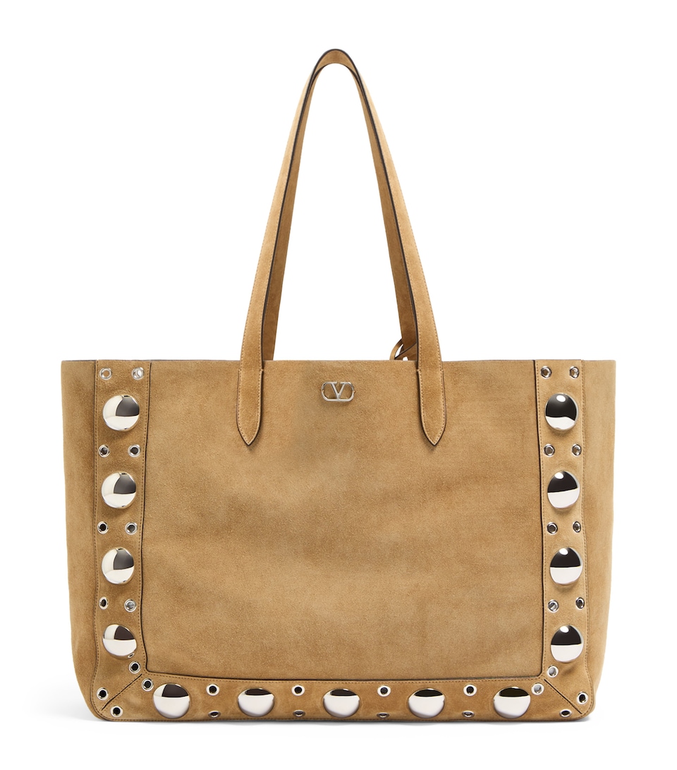Large Suede Nellcote Tote Bag