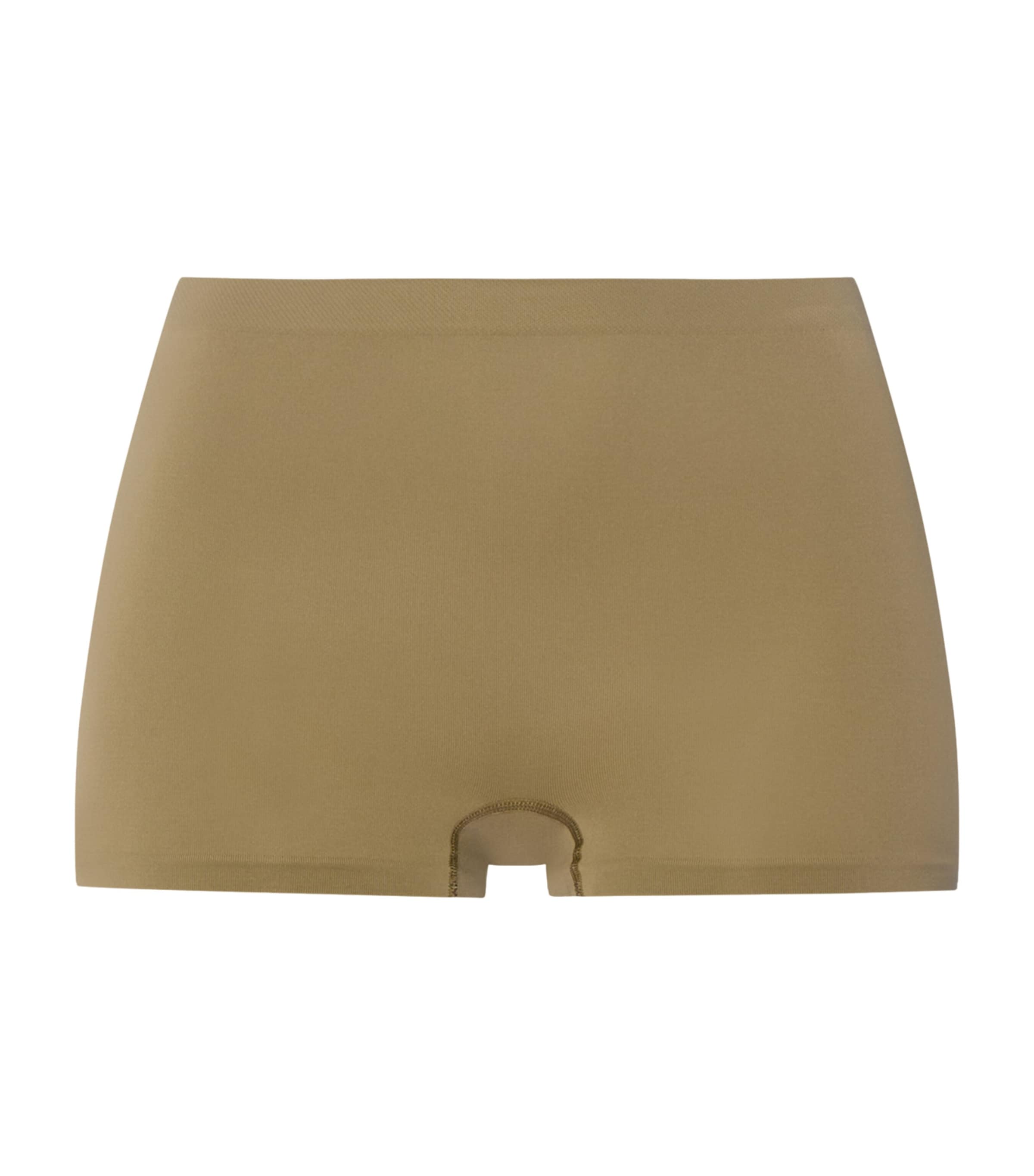 Hanro Womens Touch Feeling Boy Shorts Covert Green