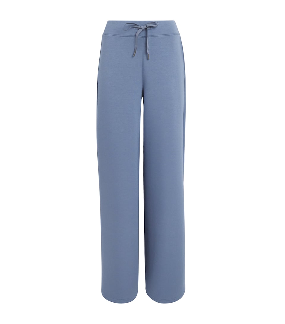 SPANX Womens SPANX AirEssentials Wide-Leg Sweatpants Rain
