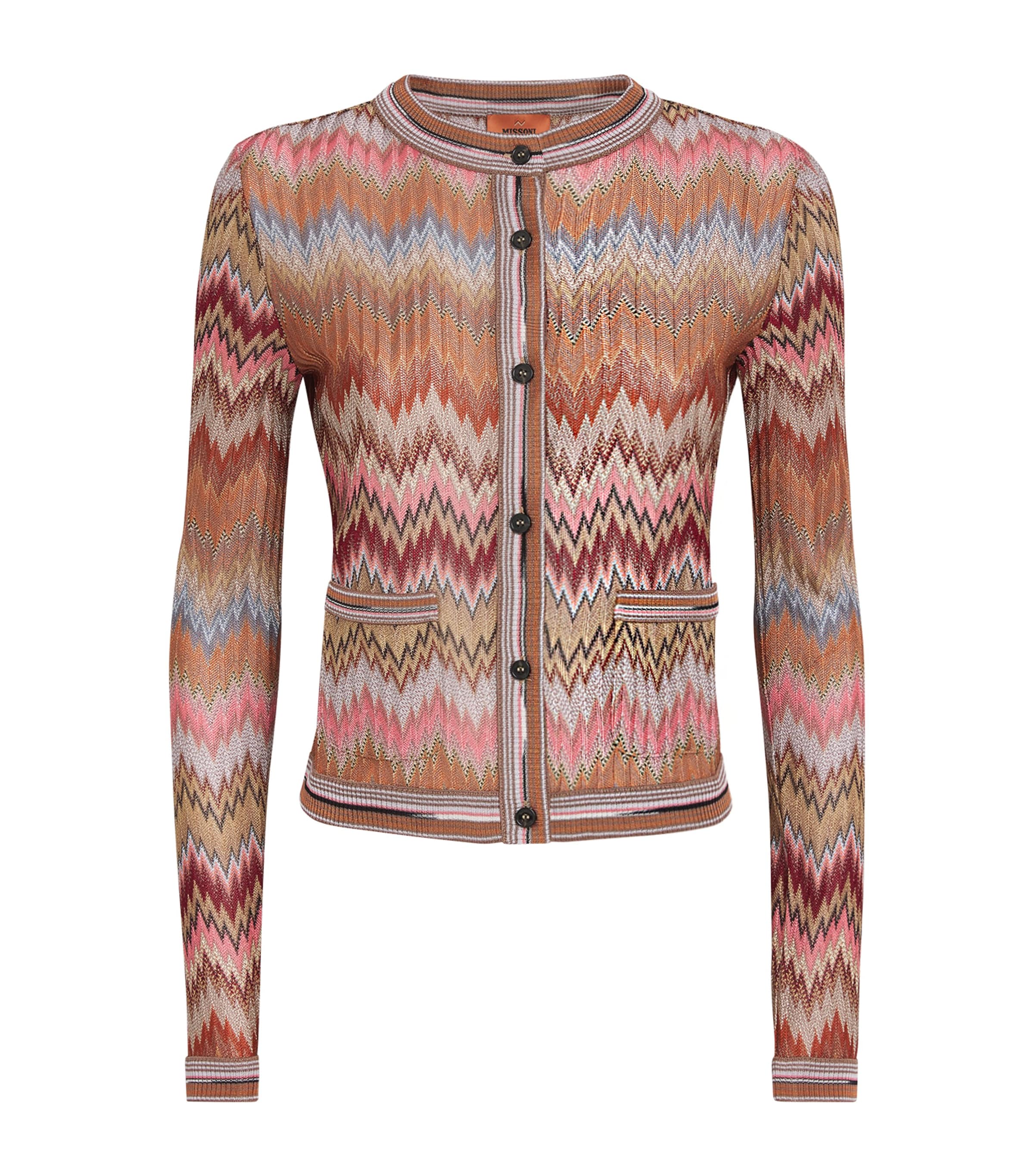 Snake Chevron Cardigan