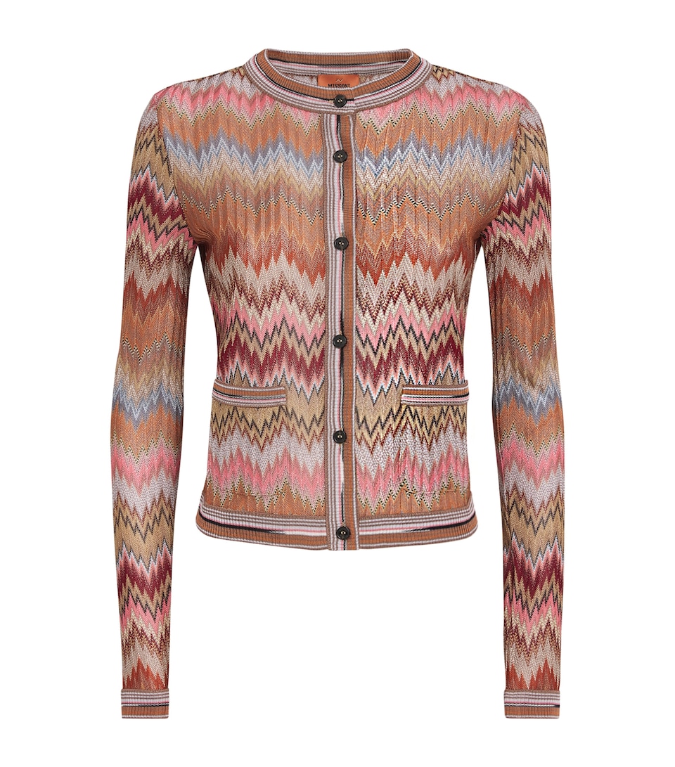 Snake Chevron Cardigan