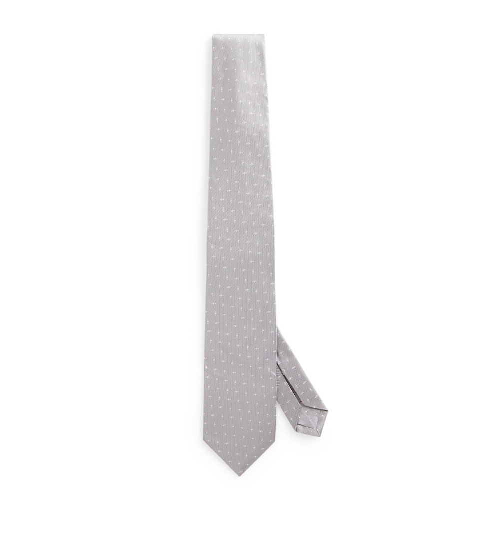 Silk Polka Dot Tie