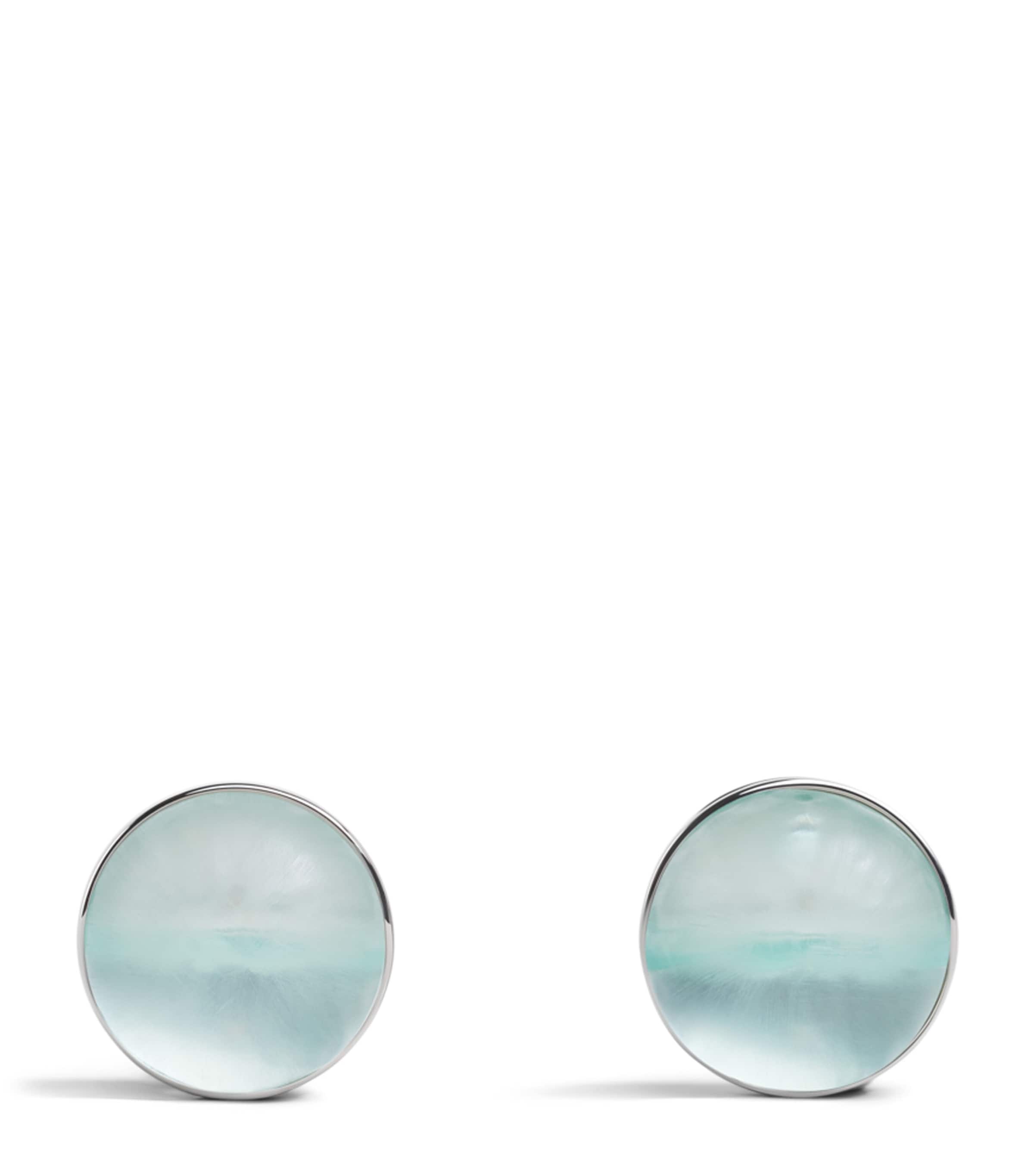 Alaïa Sphere Earrings Rouge Grenat