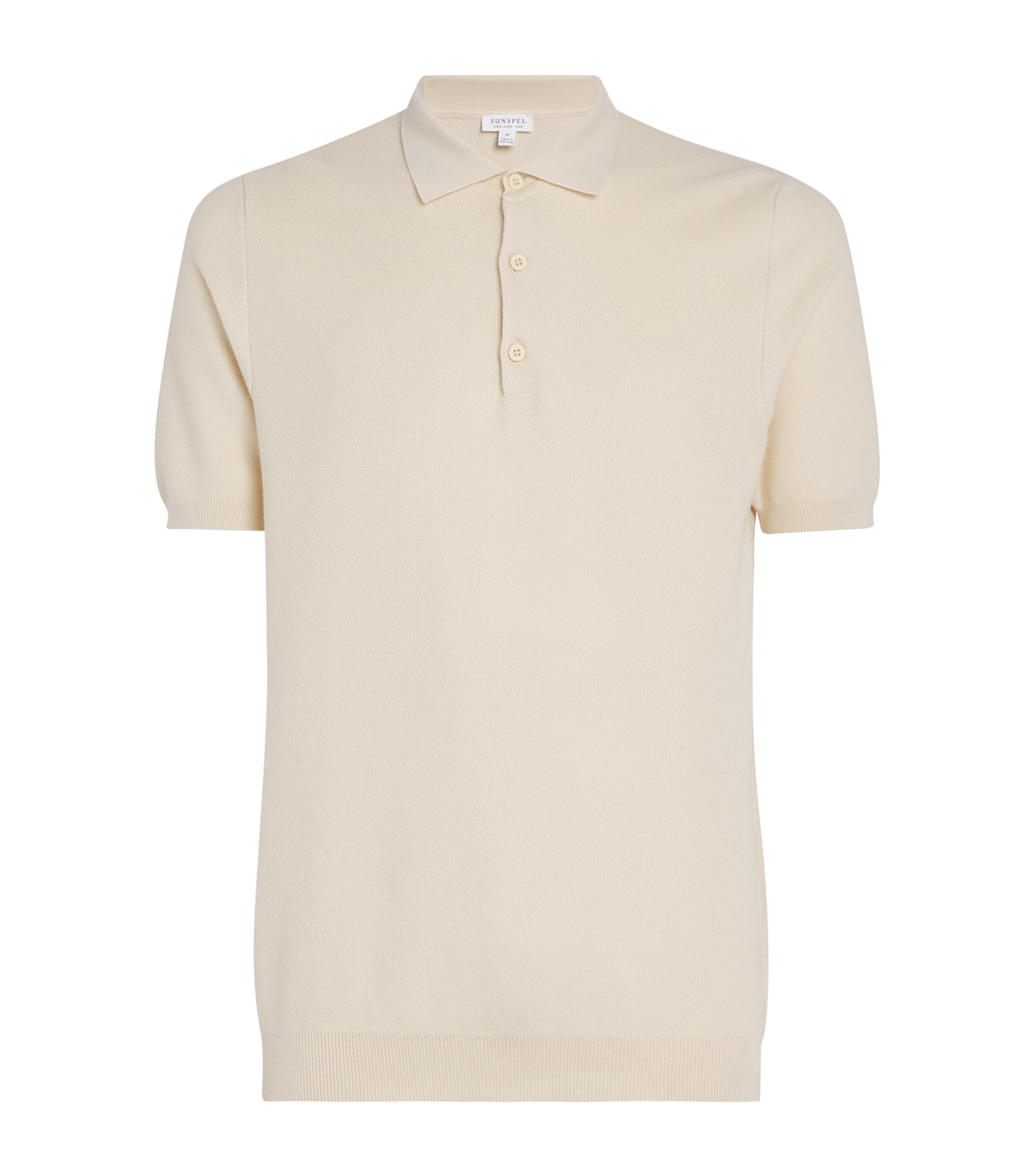 Cotton Fine Texture Polo Shirt