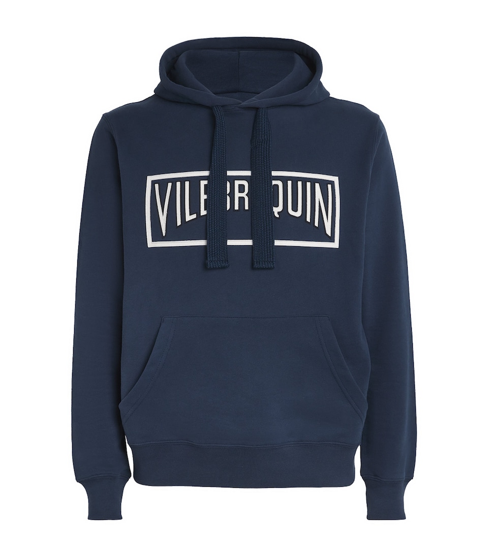 Vilebrequin Mens Logo Martin Hoodie Navy