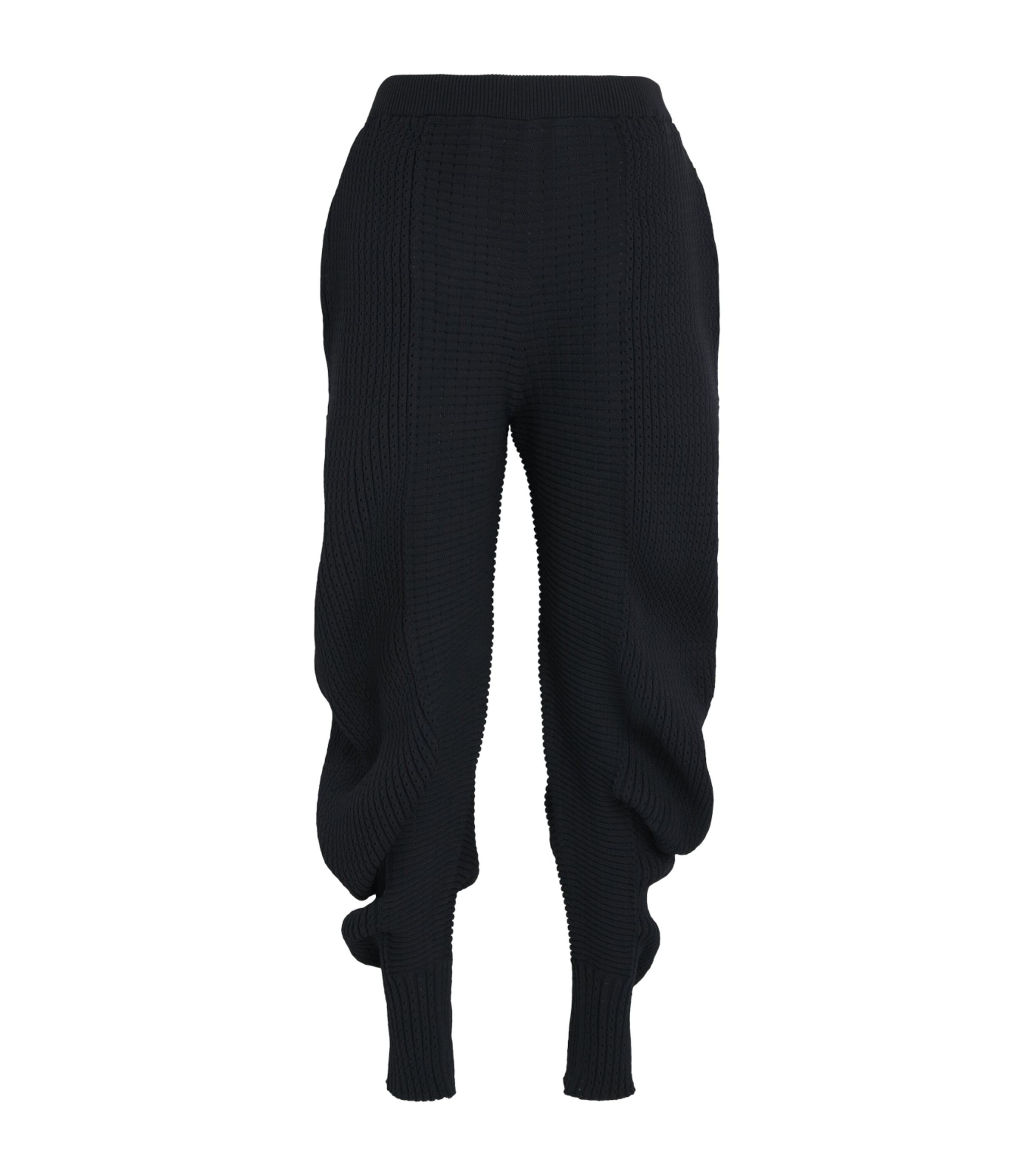 Issey Miyake Womens Found Stone Trousers Black