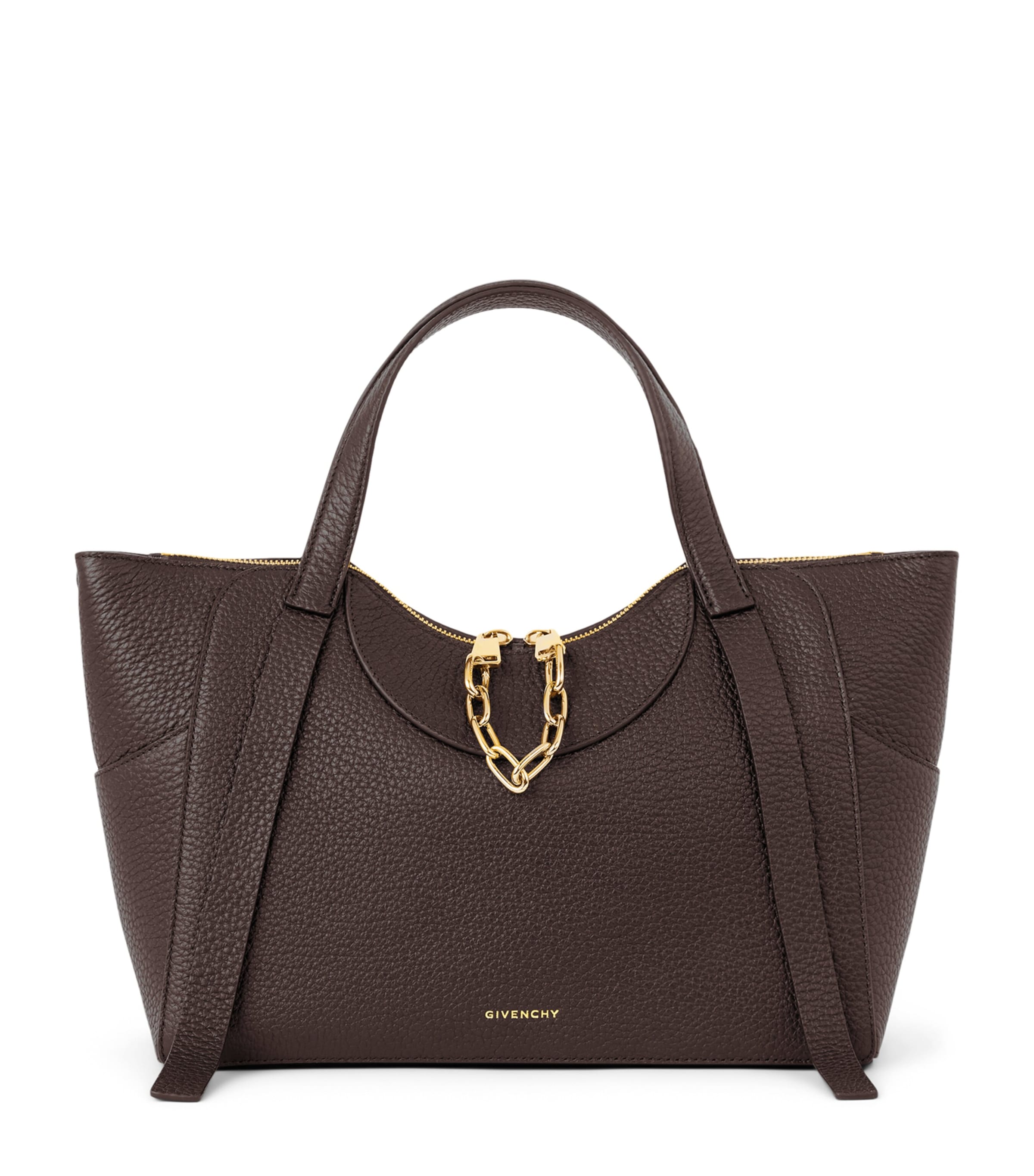 Givenchy Medium Leather Snatch Top-Handle Bag