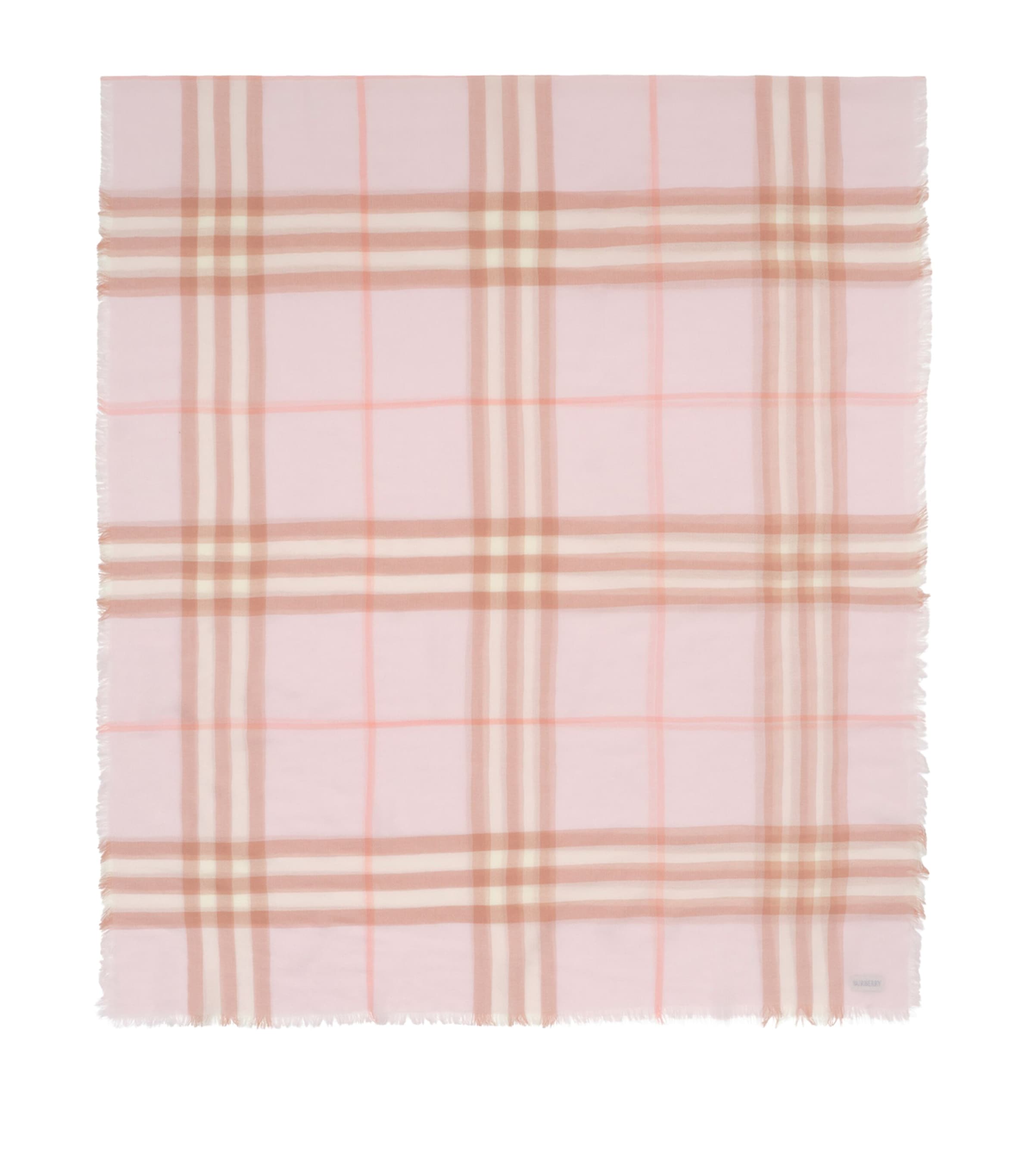 Wool Check Scarf