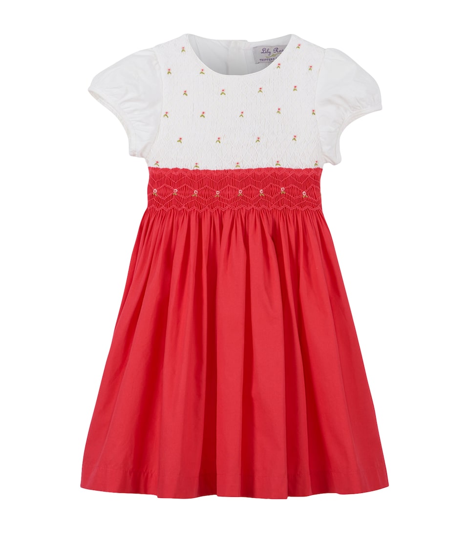 Willow Rose Hand-Smocked Dress (12-24 Months)