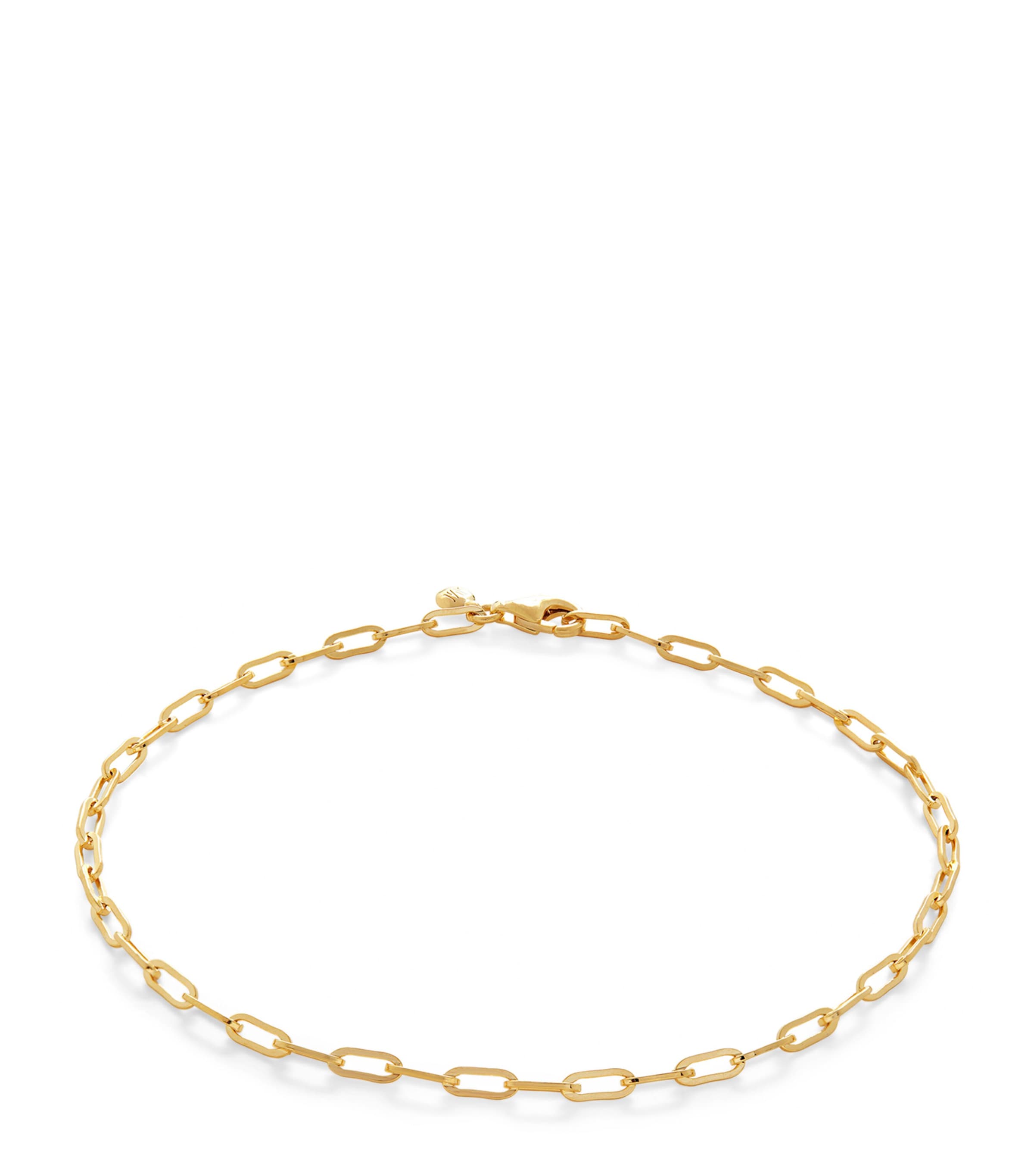 Gold Vermeil Paperclip Chain Bracelet
