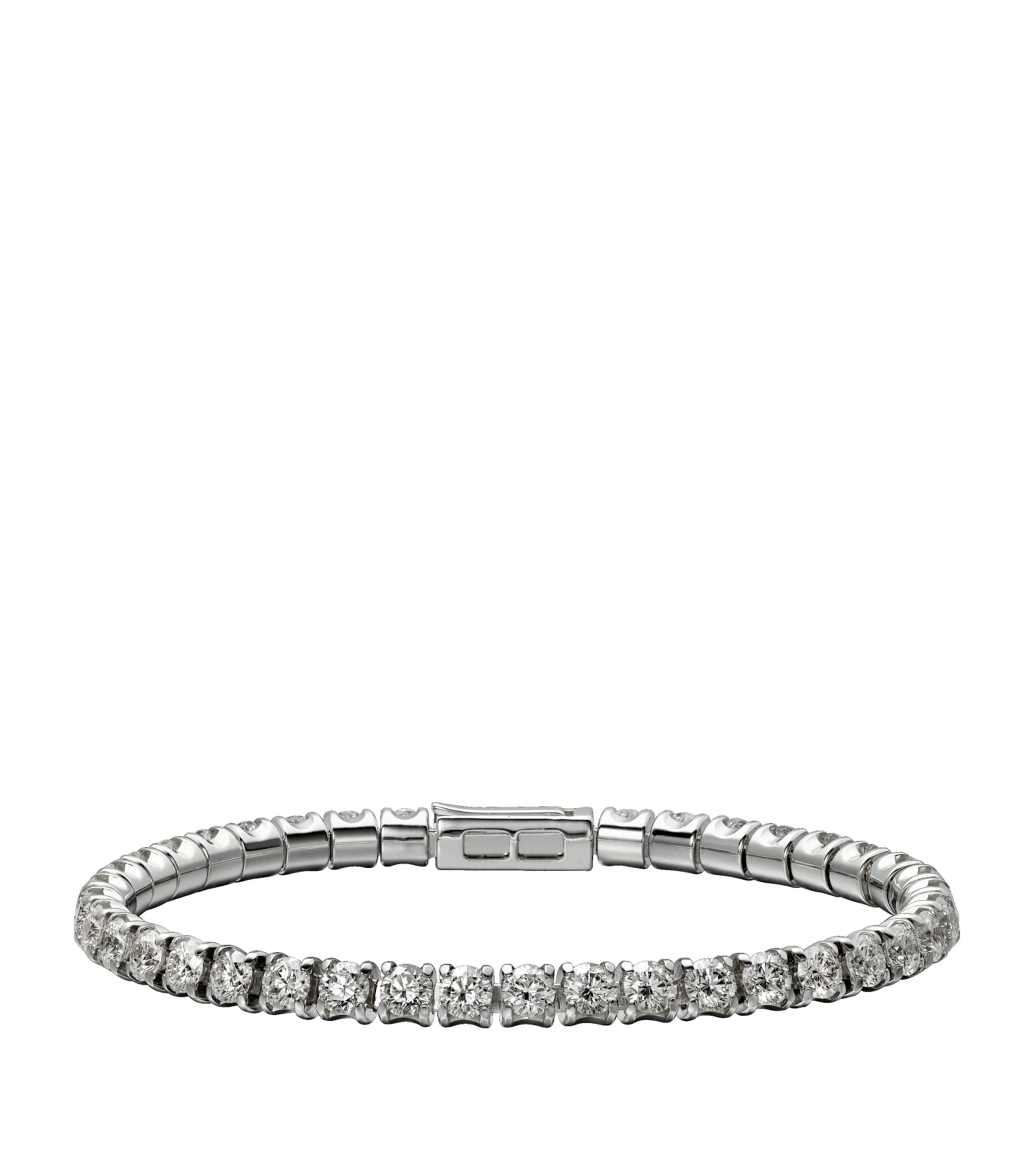 Cartier White Gold and Diamond Essential Lines Bracelet White Gold
