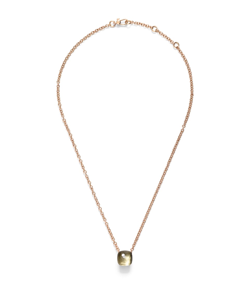 Pomellato Rose Gold Nudo Necklace
