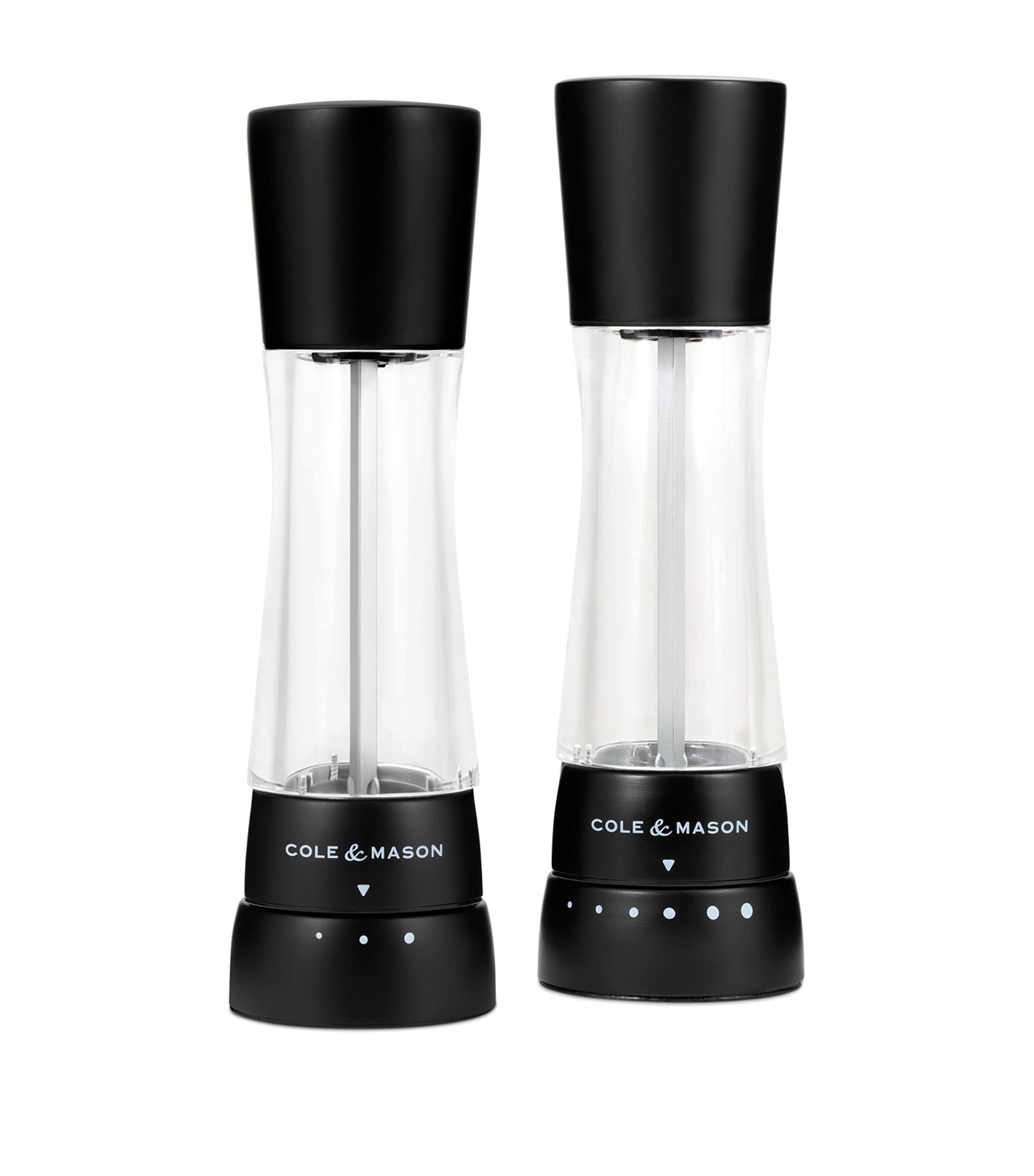 Cole & Mason Derwent Salt and Pepper Mills Set Black