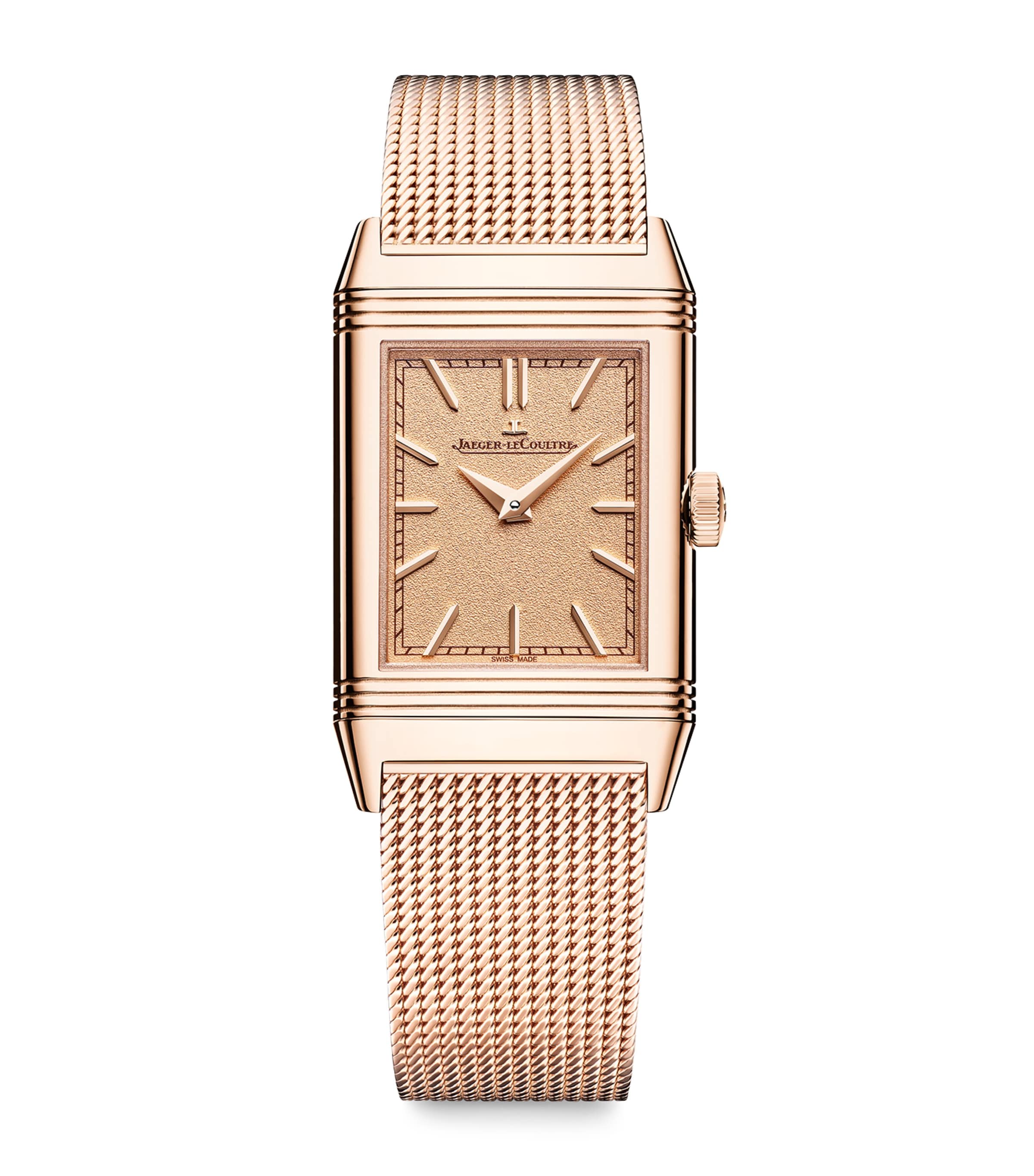 Jaeger-LeCoultre Rose Gold Reverso Tribute Watch 24.4mm Pink Gold
