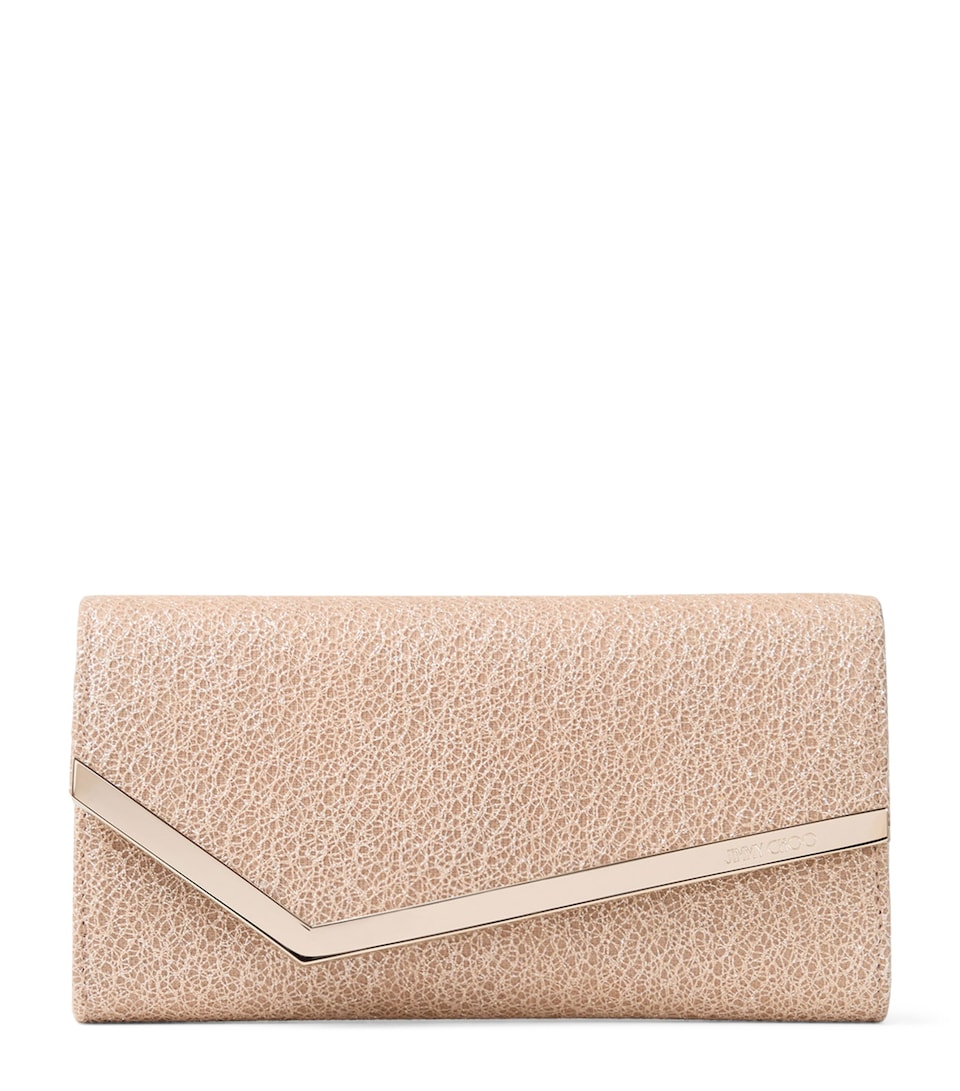 Jimmy Choo Emmie Clutch Bag Macaron/light Gold
