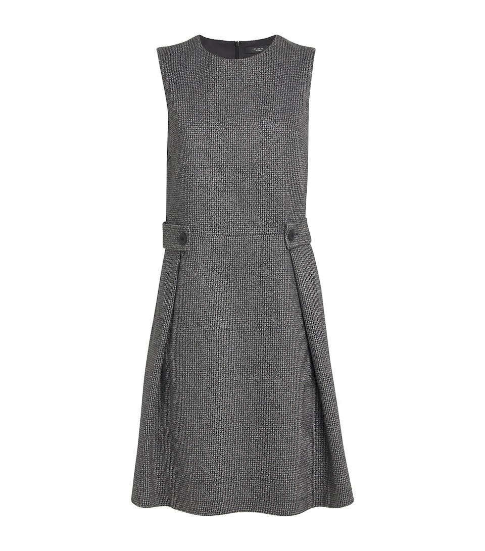 Houndstooth Tailored Mini Dress