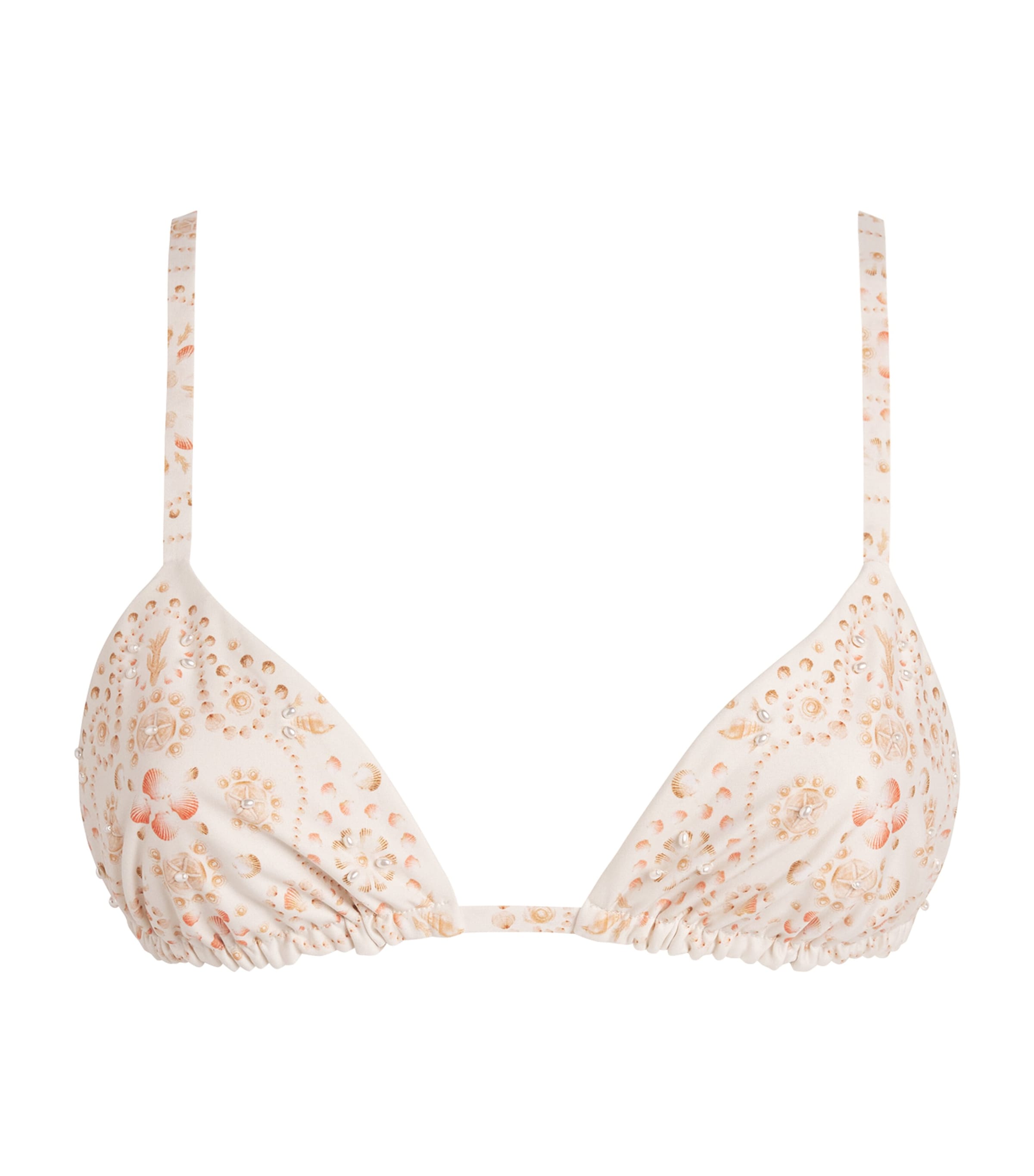 Agua By Agua Bendita Womens Embellished Tulua Playa Bikini Top