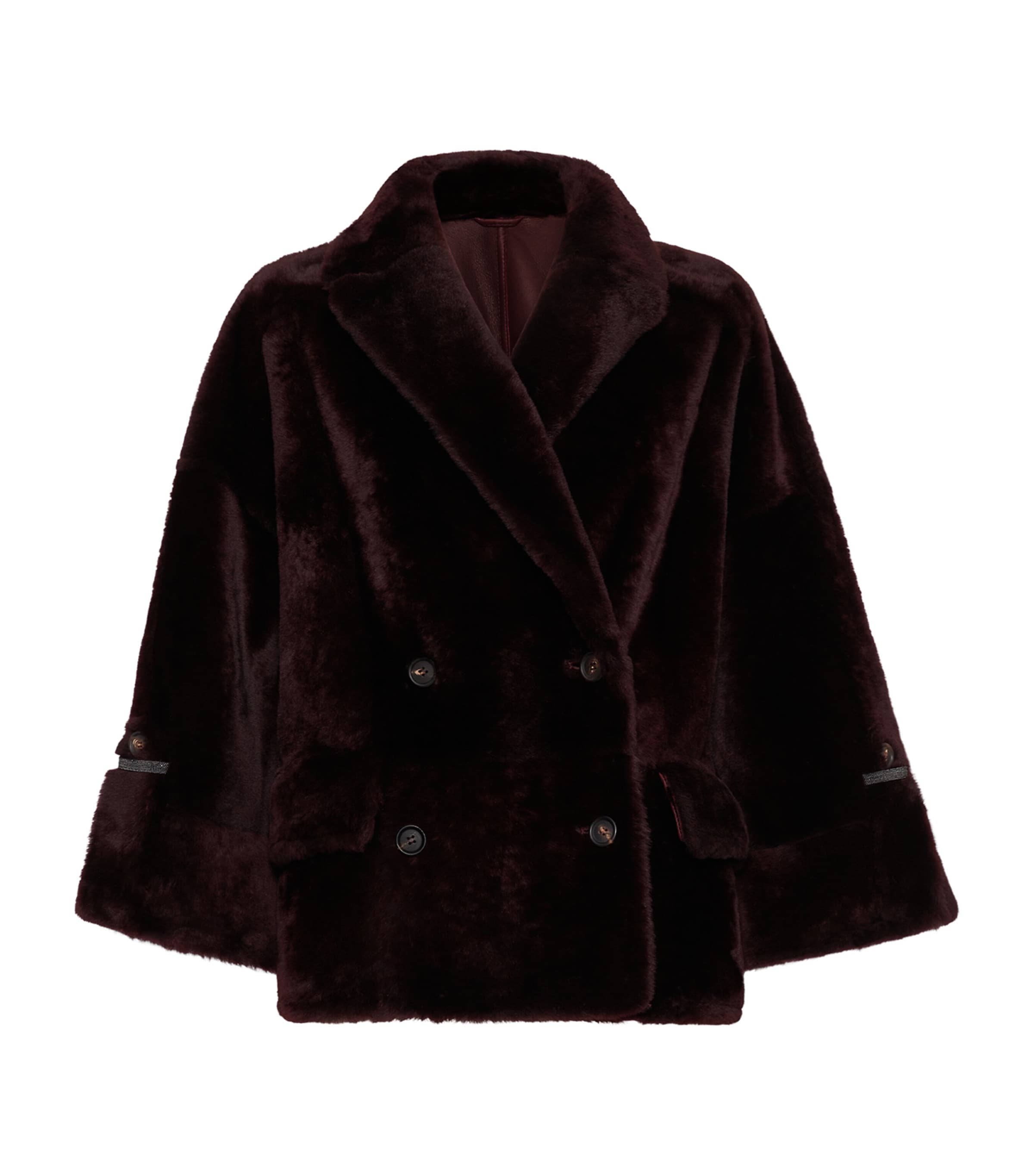 Shearling Reversible Overcoat