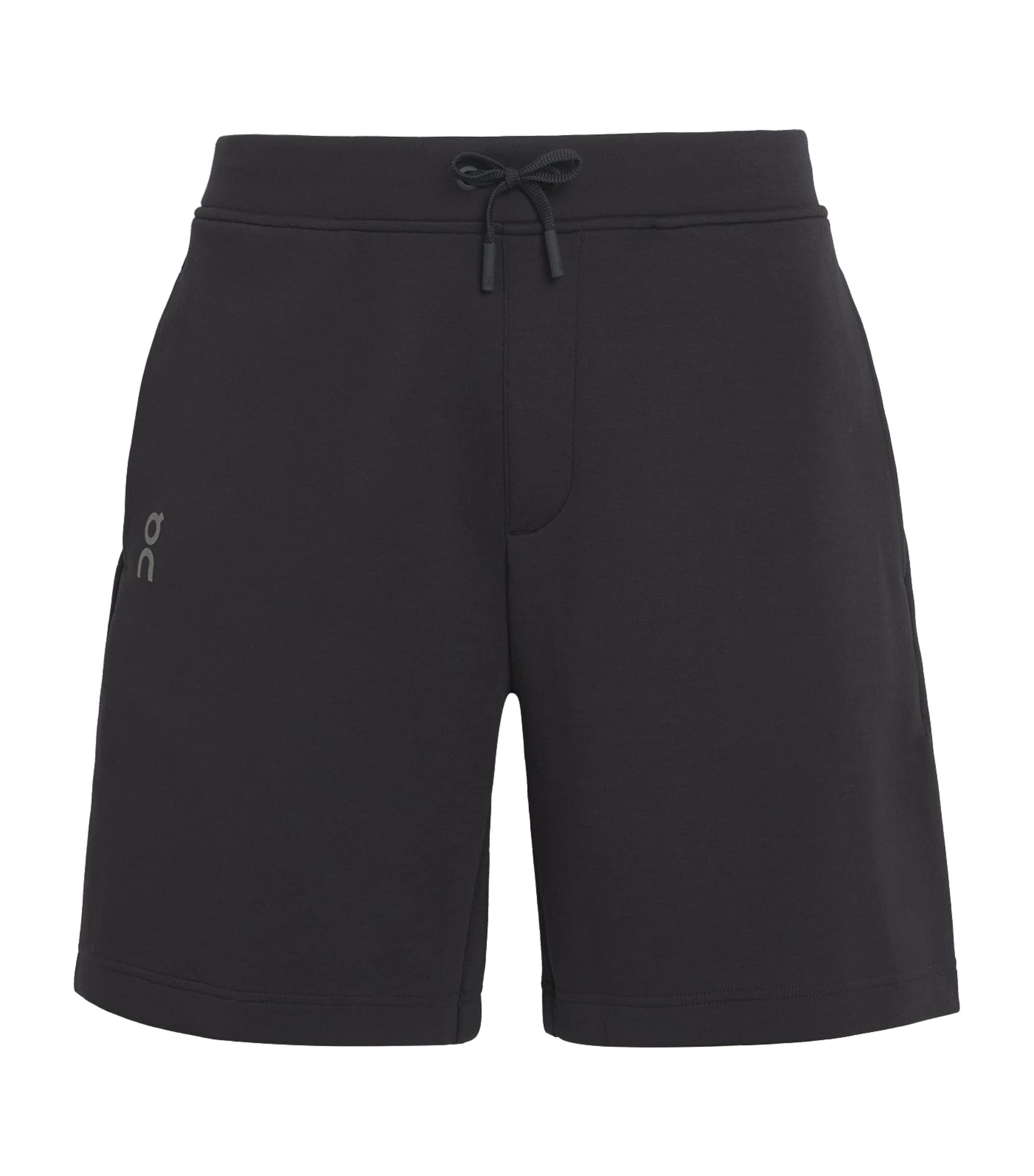 On Mens Focus Tech Shorts Black
