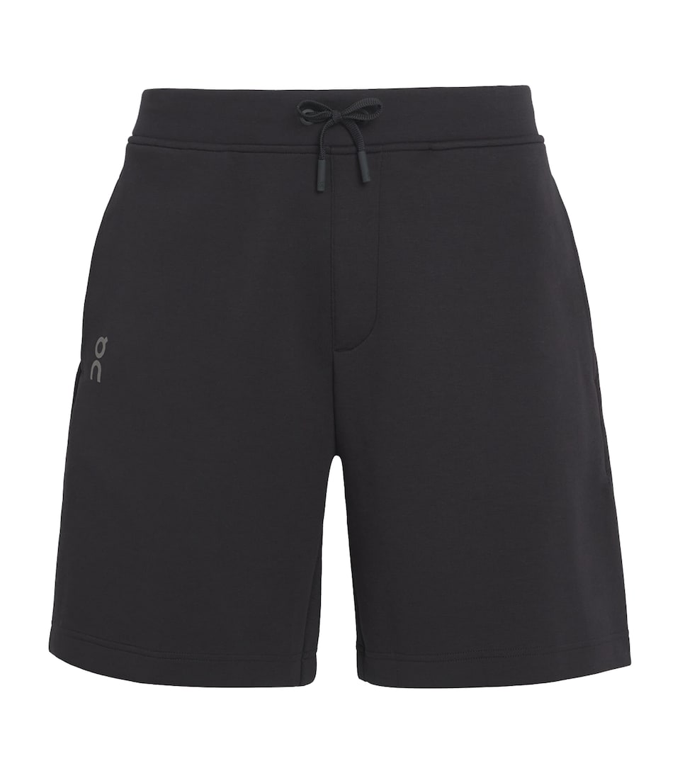 On Mens Focus Tech Shorts Black