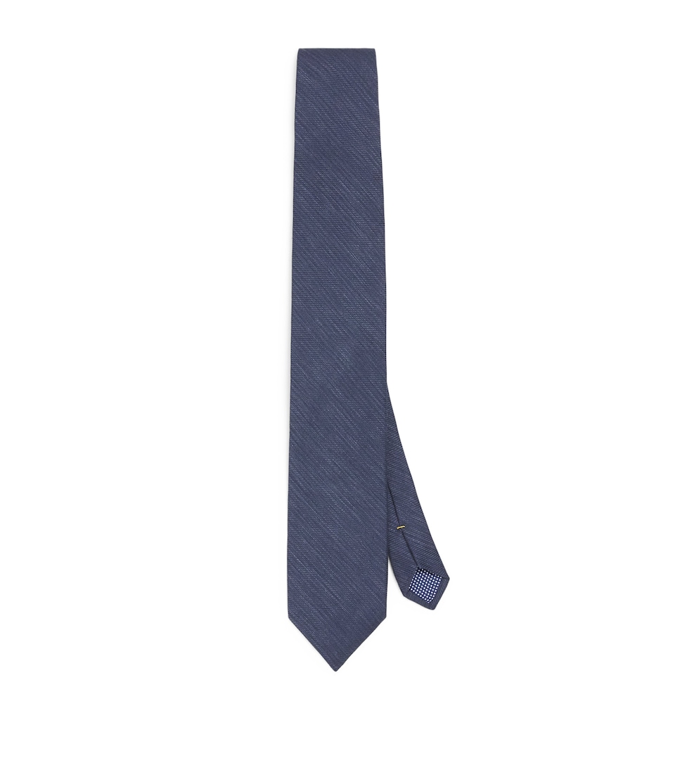 Silk-Linen-Cotton Tie