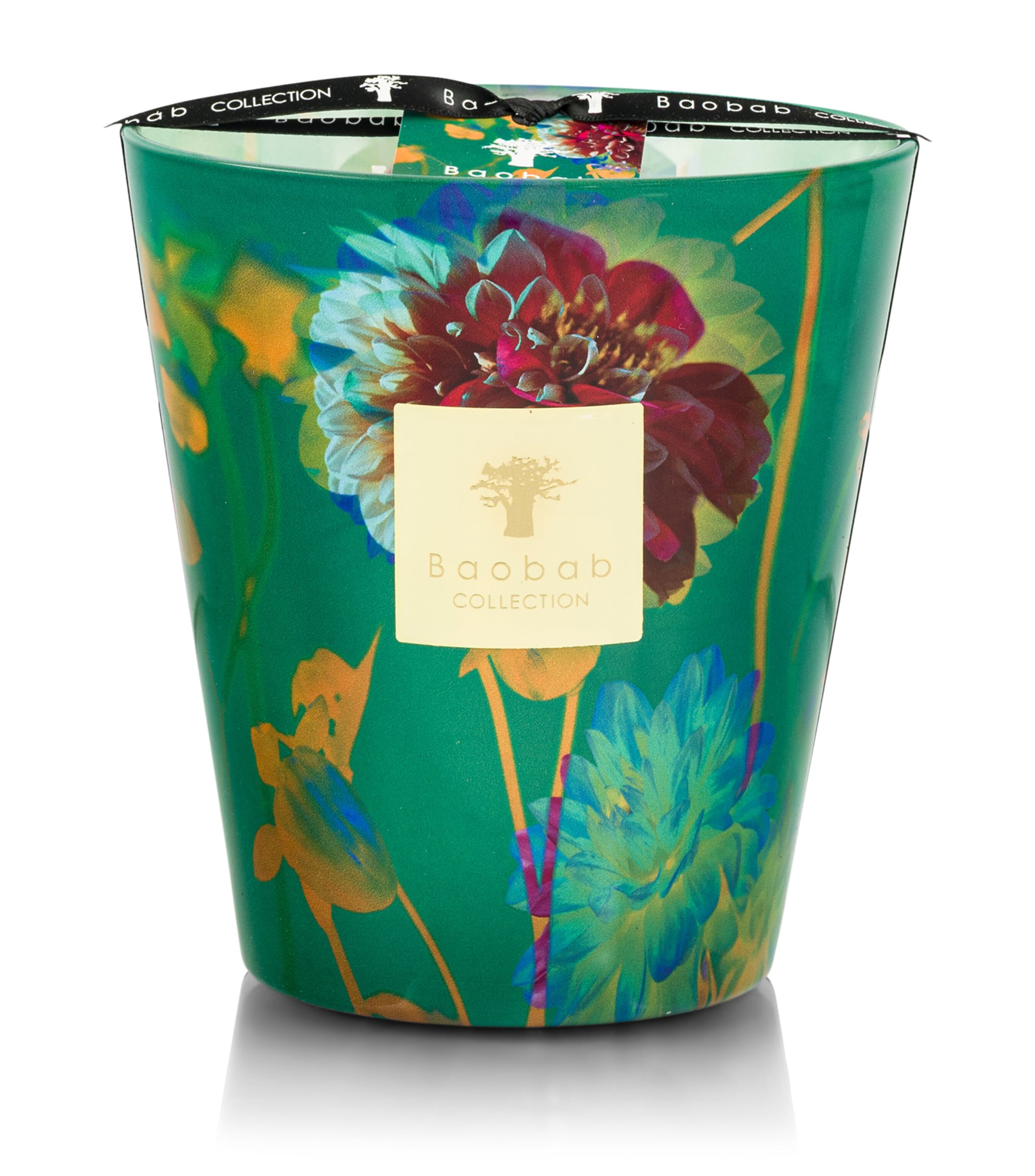 Baobab Collection Arty Flowers Bouquet Scented Candle (2.3kg) Teal