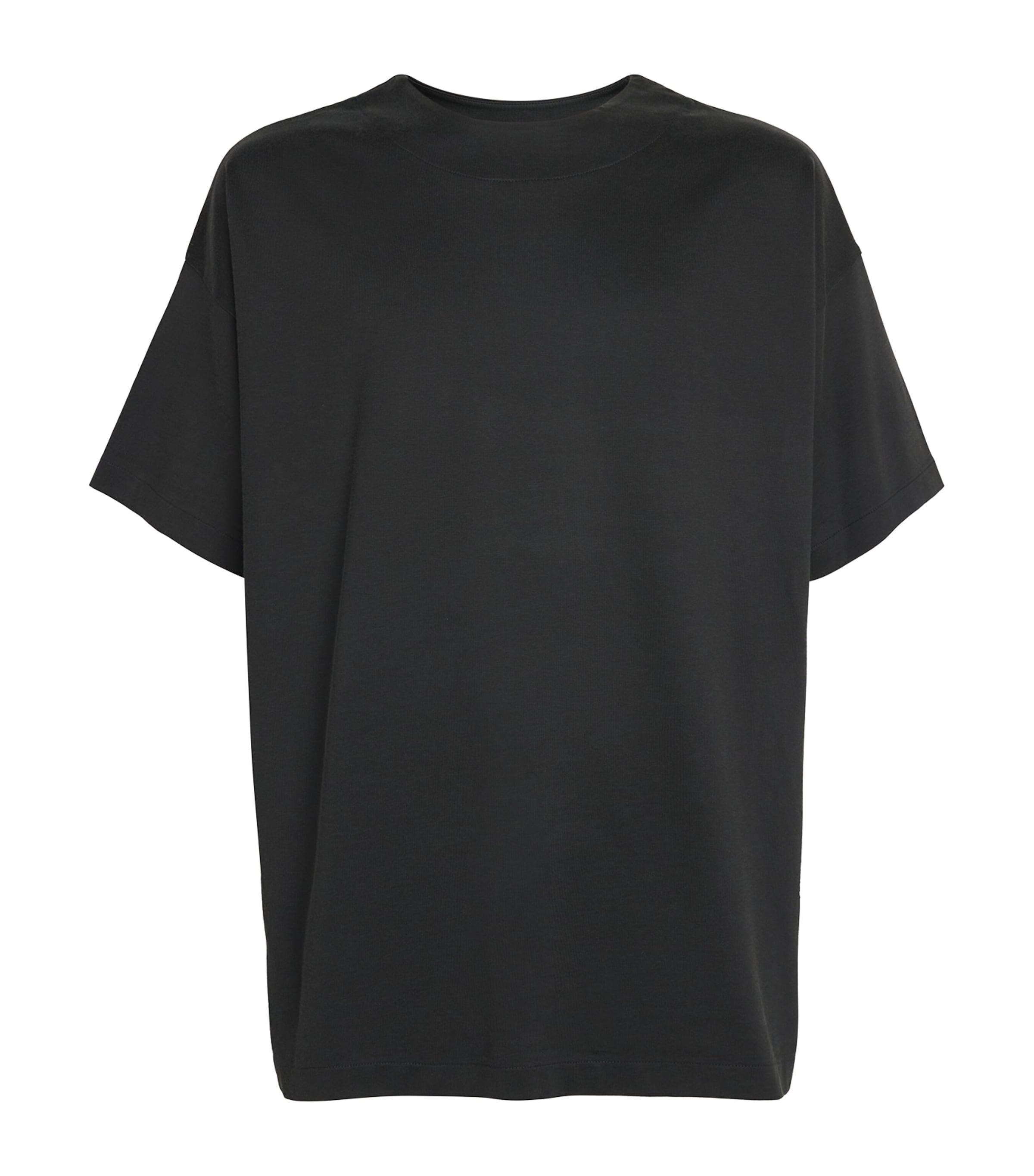 Cotton-Blend Oversized T-Shirt