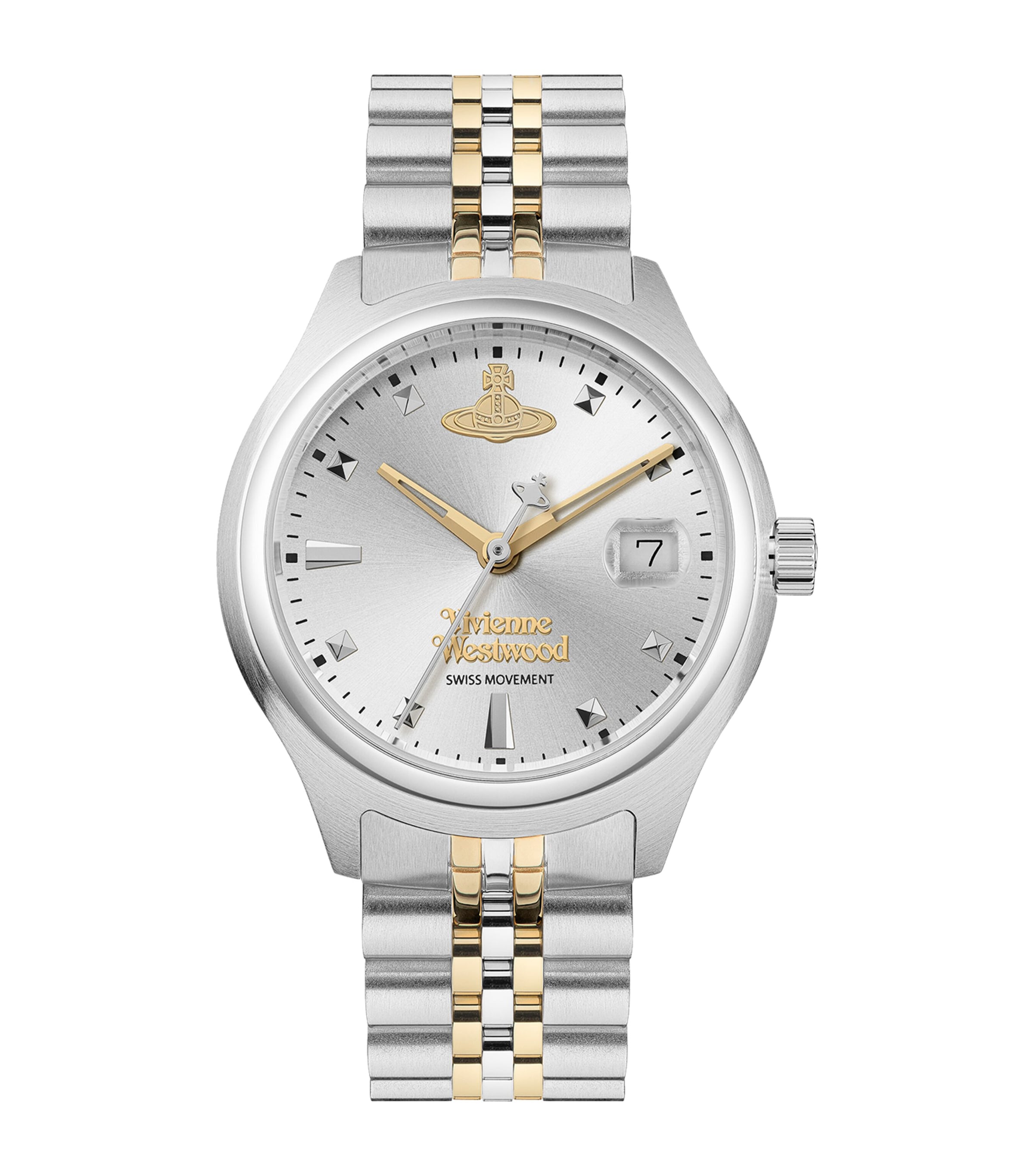 Vivienne Westwood Stainless Steel Little Camberwell Watch 29mm Silver/gold Silver