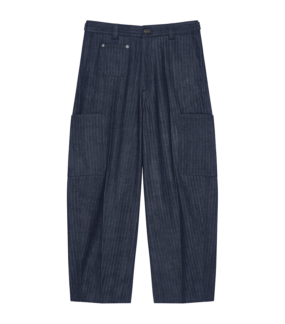 Wool Cargo Trousers