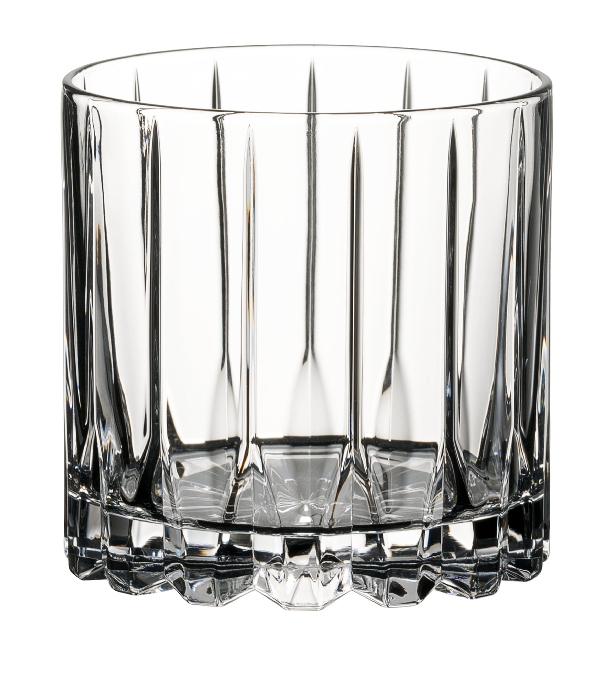 Set of 2 Crystal Drink Specific Rocks Glasses (283ml)
