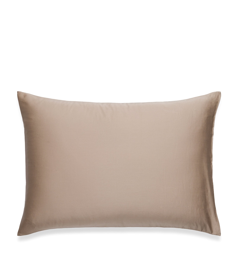Hamam Organic Cotton Sateen Core Pillowcase Pair (50cm x 70cm) Vapour
