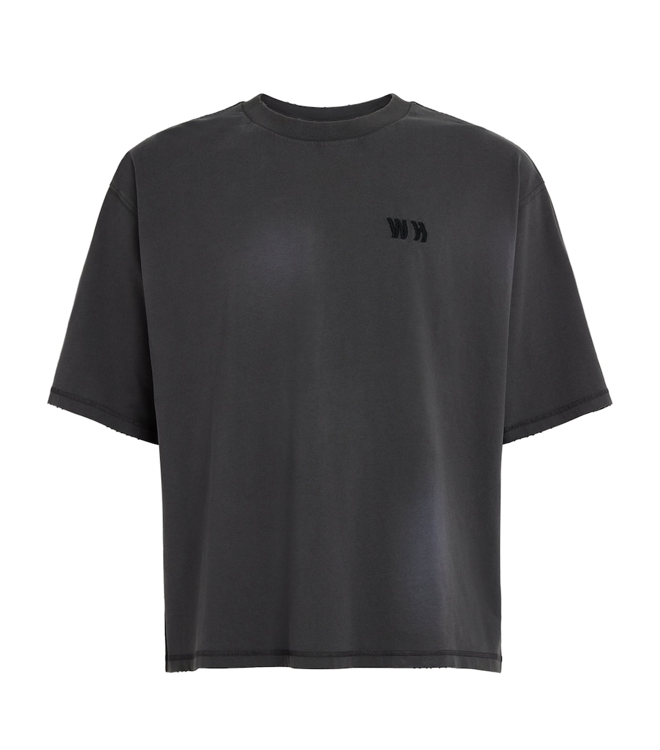 Won Hundred Mens Cotton Houston T-Shirt Asphalt