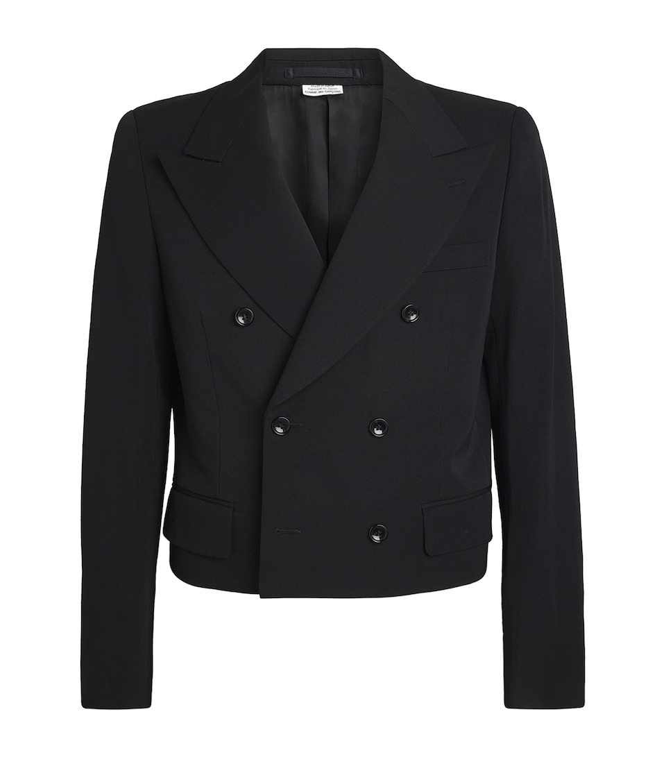 Wool Double-Breasted Blazer