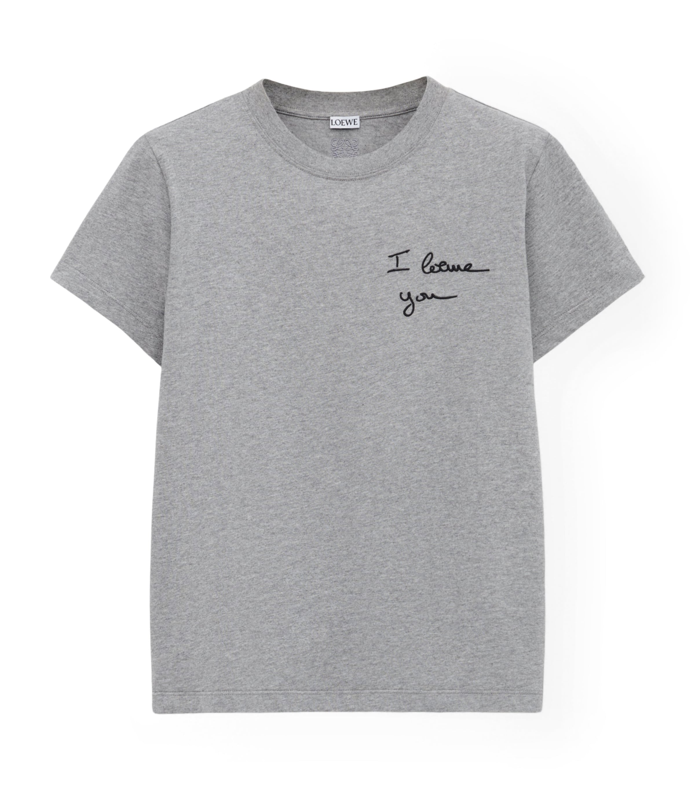 Stretch-Cotton Embroidered T-Shirt