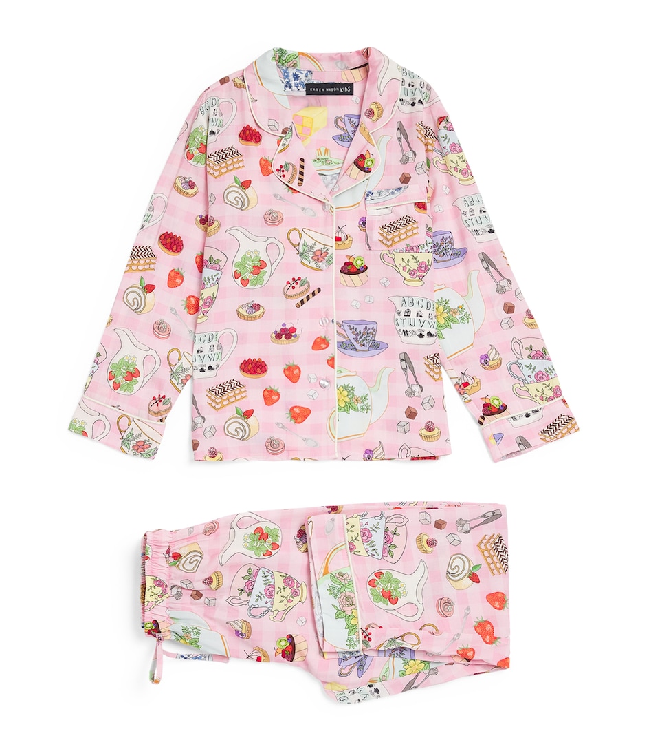 Summer Picnic Print Pyjama Set (2-13 Years)