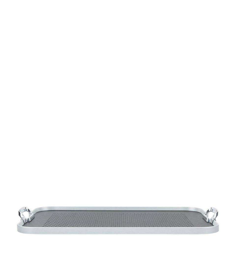 Rubber Grip Cut Out Handle Tray