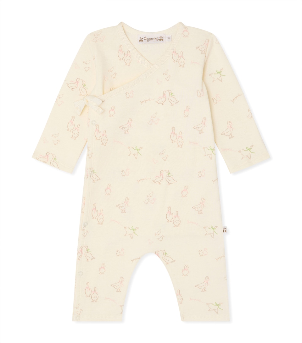 Cotton Bow All-In-One (1-18 Months)