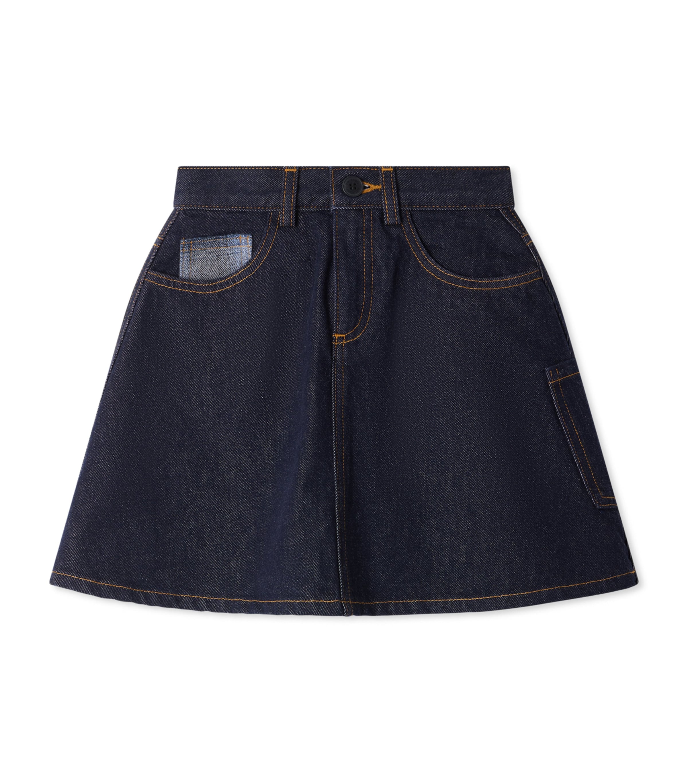 Bonpoint x Maison Kitsuné Denim Skirt (4-12 Years) Jean Fonce