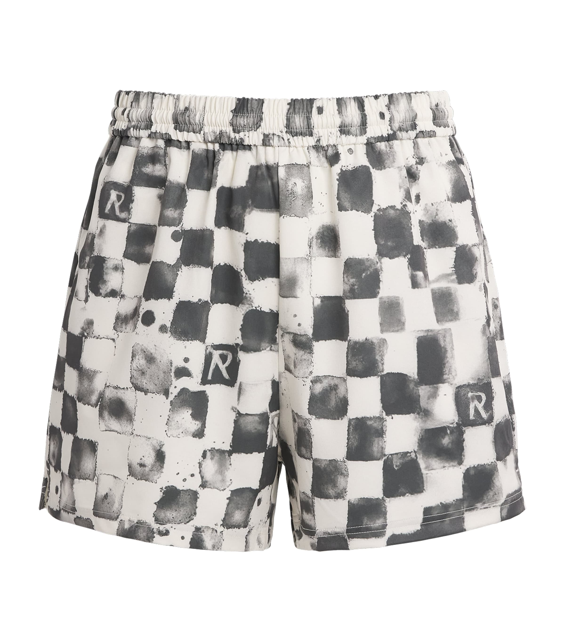 Represent Mens Pool Side Swim Shorts Flat White