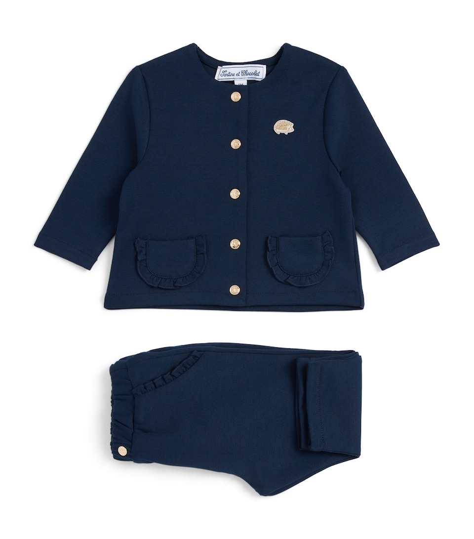 Tartine et Chocolat Cardigan and Joggers Set (3 Months - 4 Years)