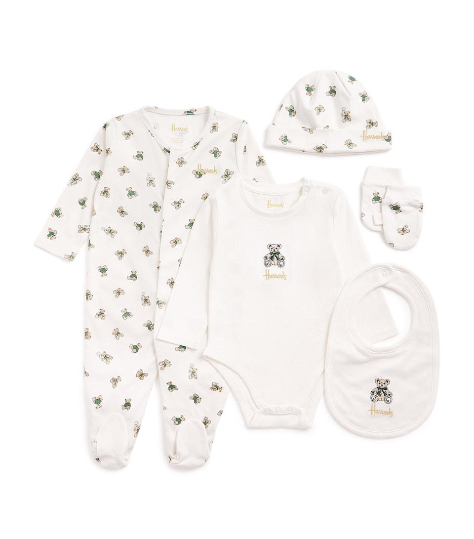 Pima Cotton Bear Baby Gift Set (0-18 Months)