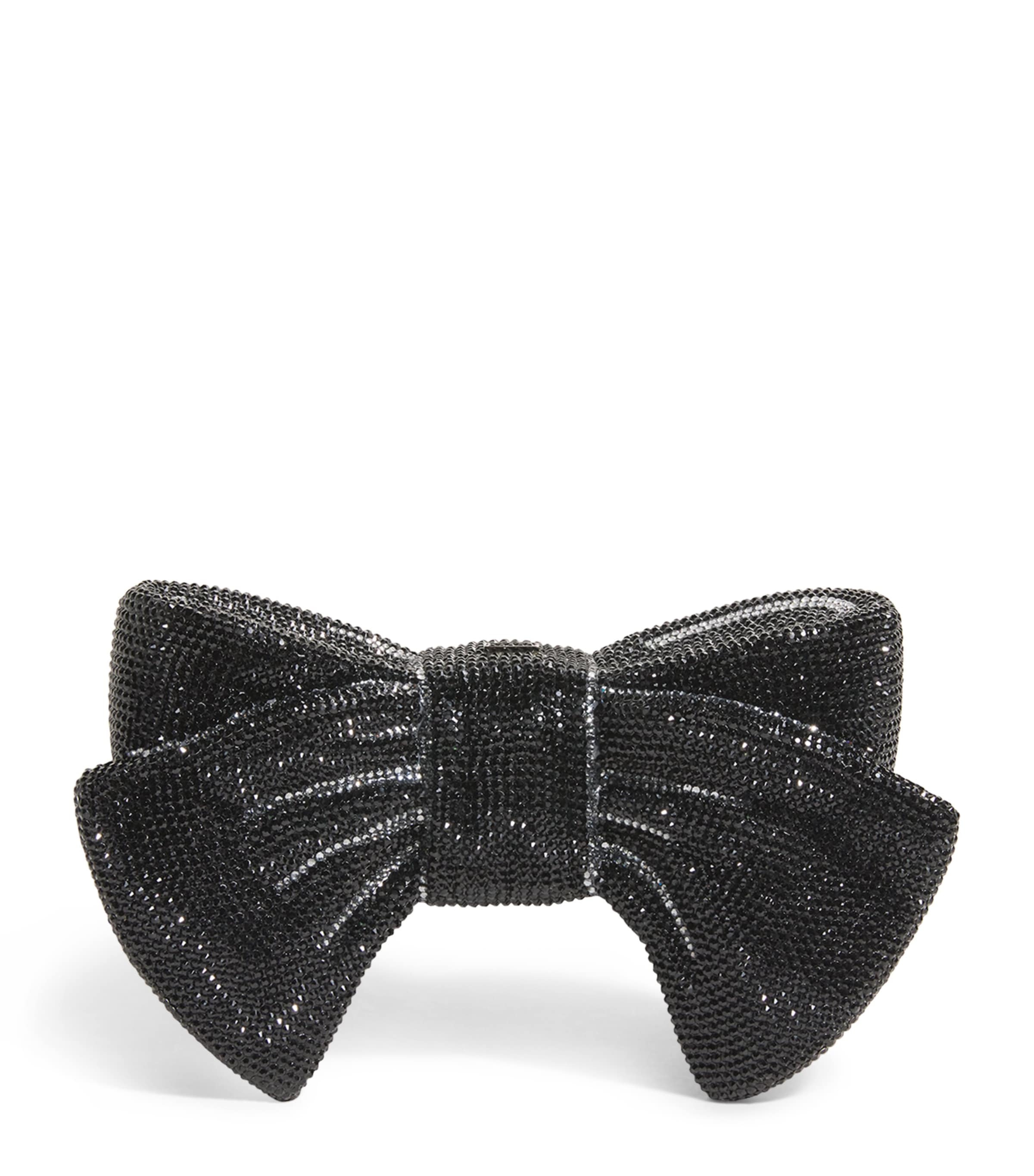 Embellished Just For You Bow Clutch Bag