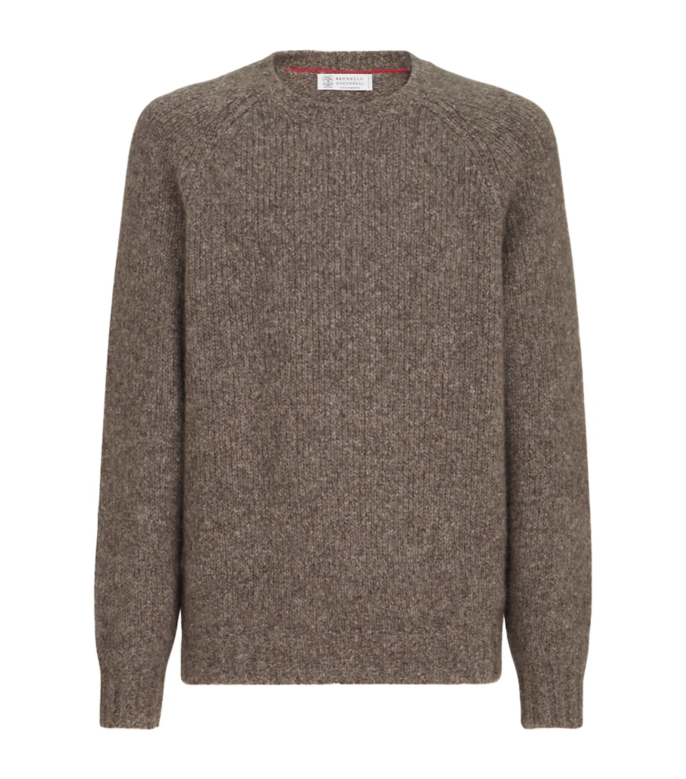 Brunello Cucinelli Mens Cashmere-Silk Sweater