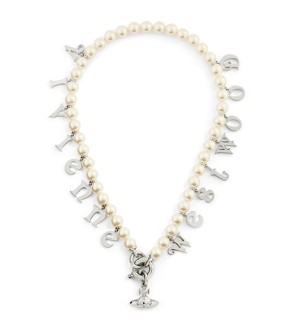 Faux Pearl Leanne Necklace