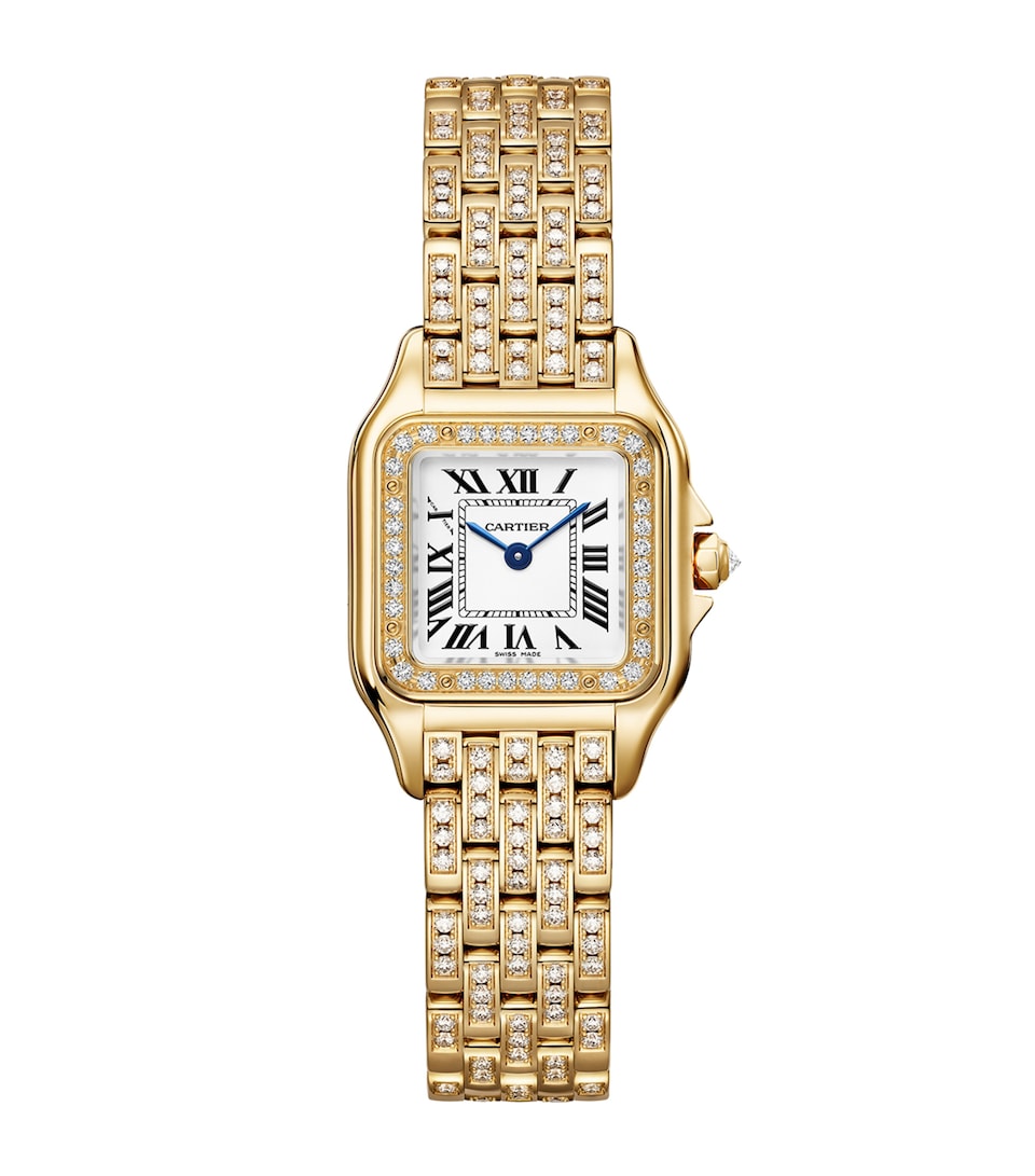 Yellow Gold and Diamond Panthère de Cartier Watch 22mm