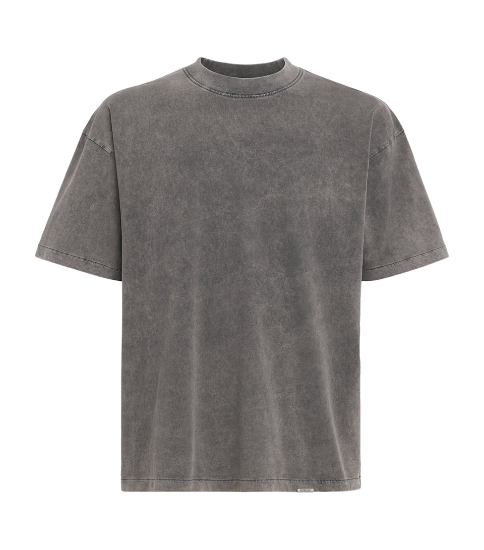 Cotton Initial Oversized T-Shirt