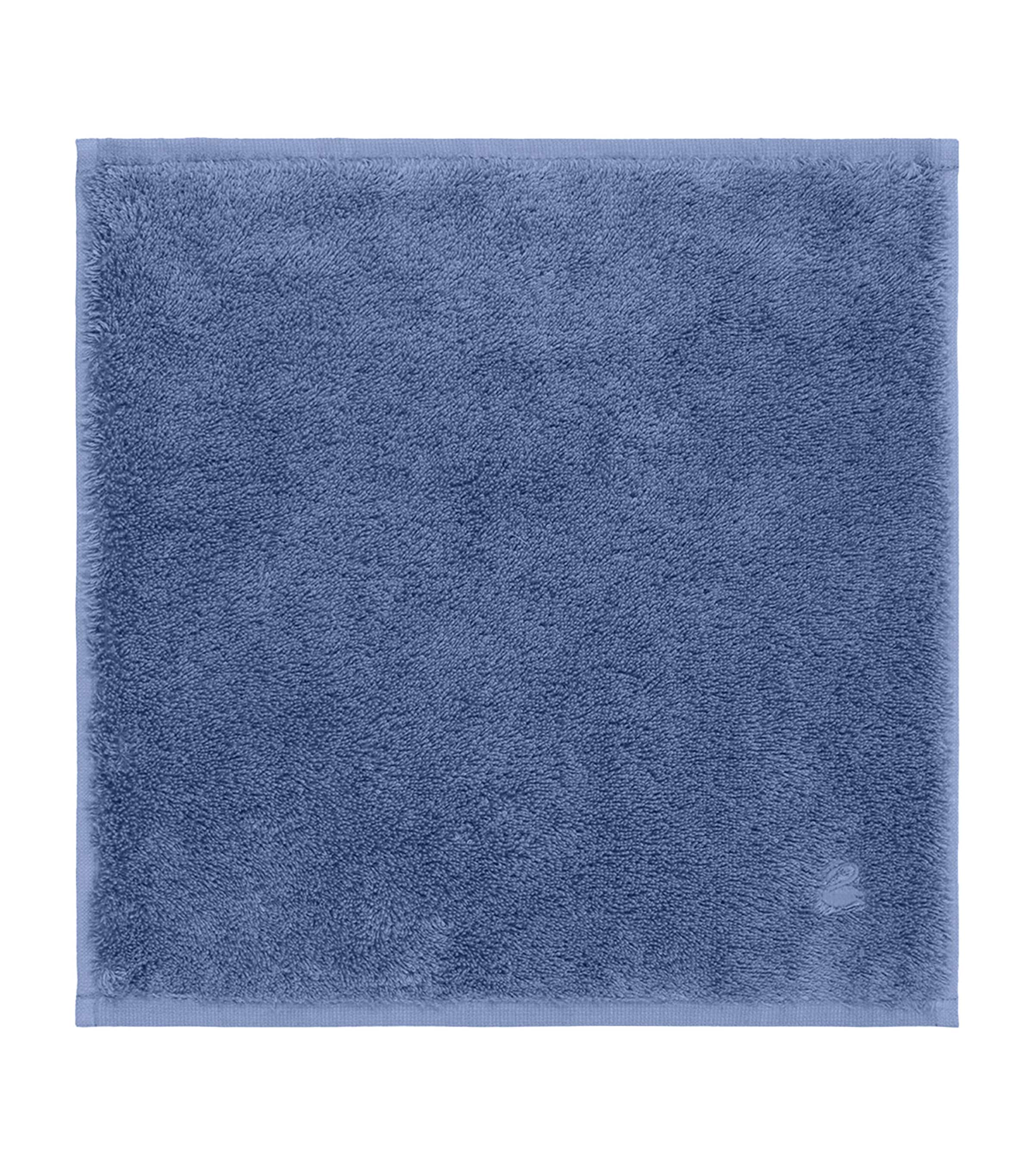 Yves Delorme Etoile Facecloth (33cm x 33cm) Outremer